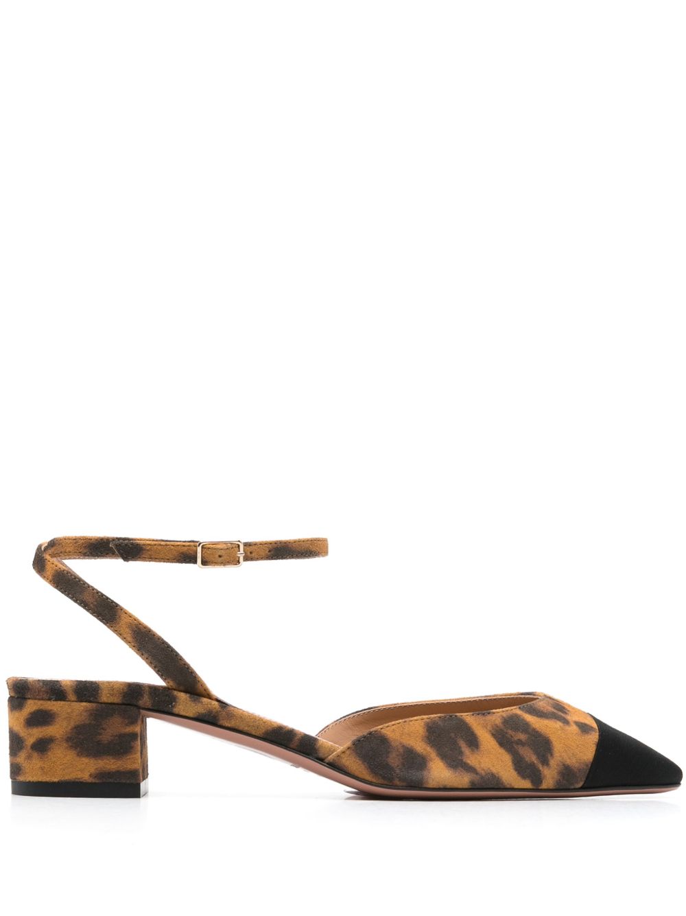 Aquazzura French Flirt 低跟鞋（3.5厘米） - 褐色