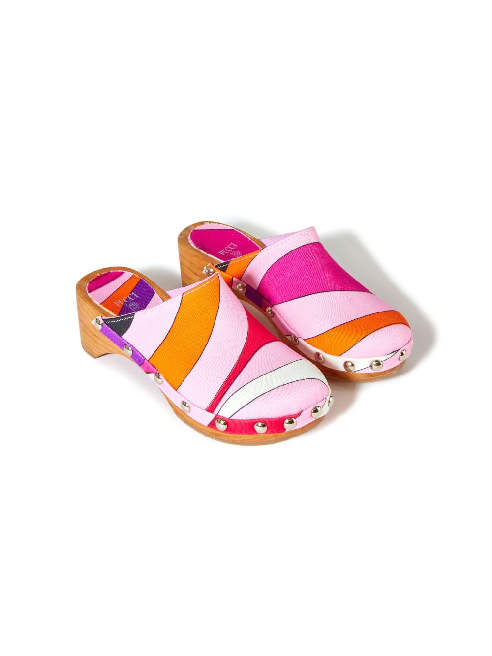 PUCCI Junior Marmo 印花凉鞋 - 粉色