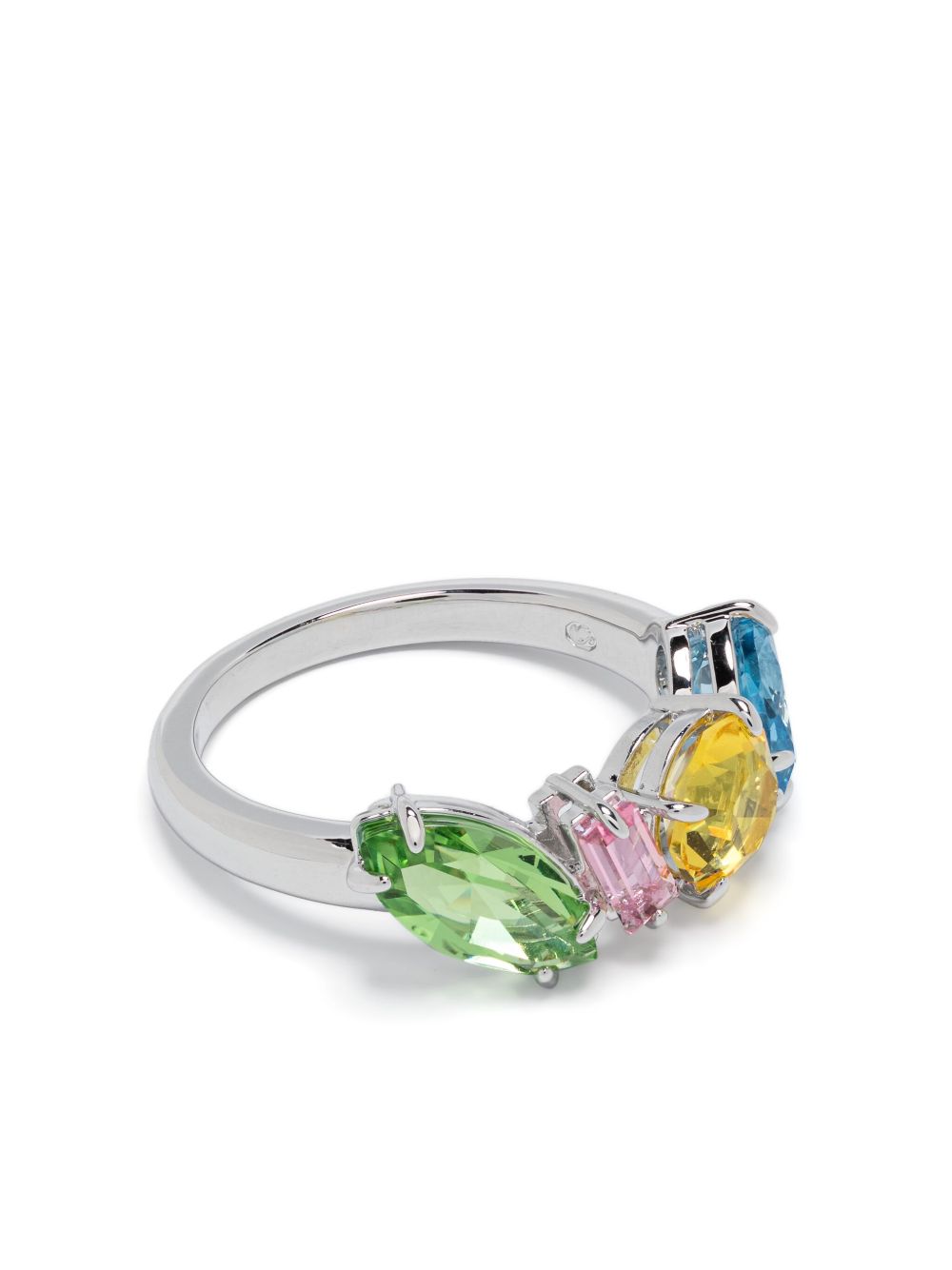 Swarovski Gema 戒指 - 银色