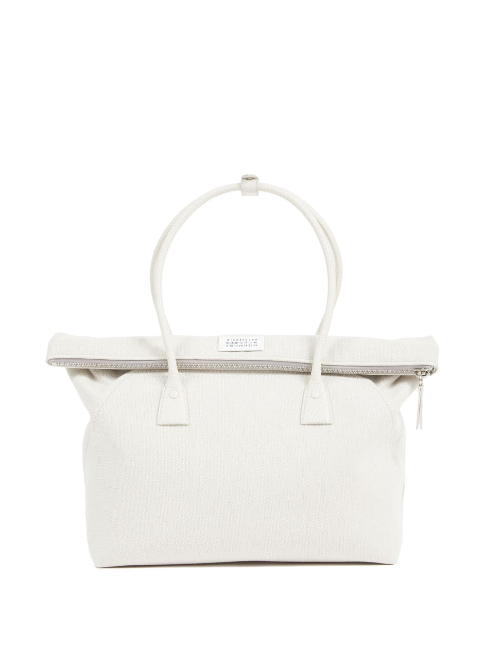 Maison Margiela 5AC 中号皮质手提包 - 白色