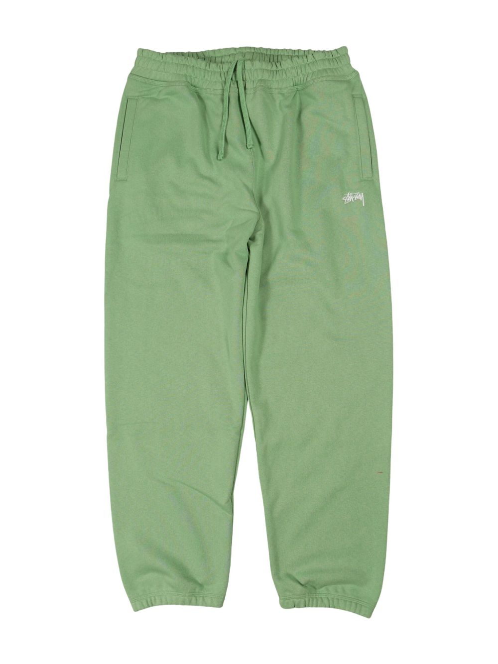 Stüssy logo-embroidered track pants - 绿色