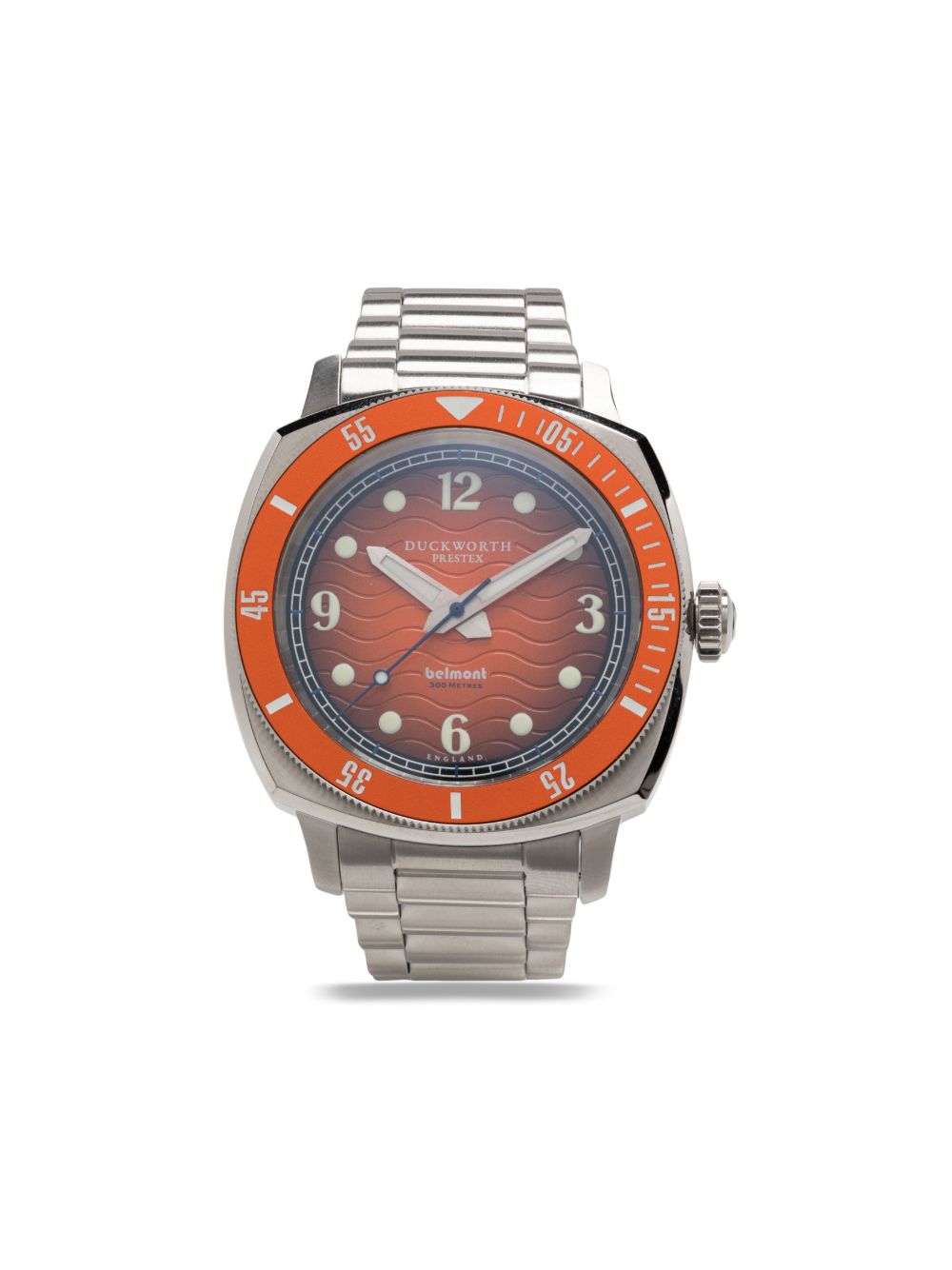 Duckworth Prestex Belmont Dive 42毫米腕表 - 橘色