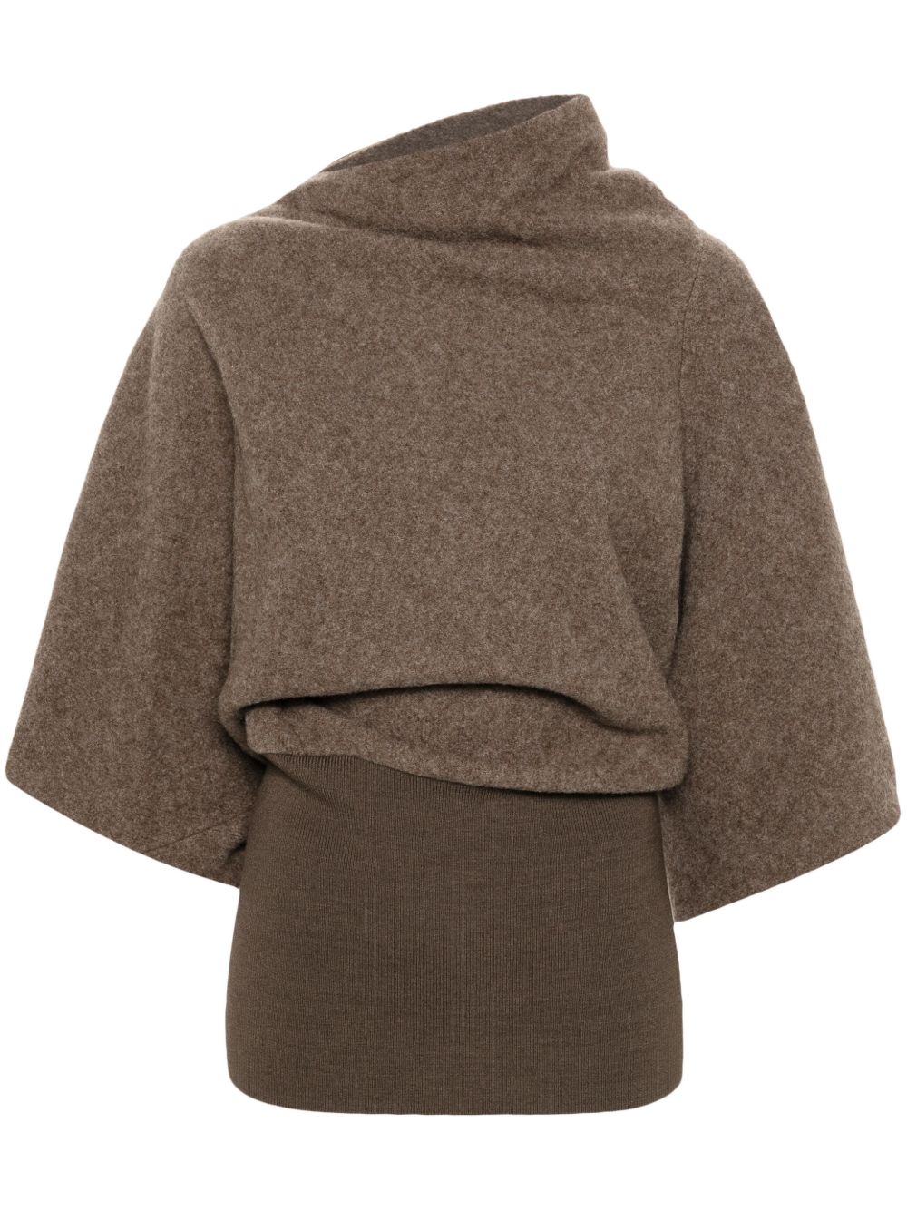 Rick Owens Cylinder 针织上衣 - 褐色