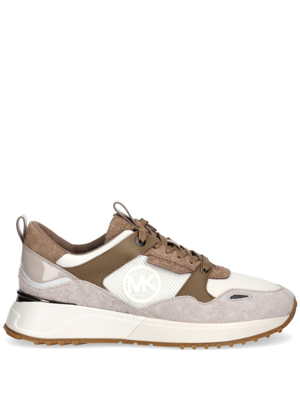 Michael Michael Kors 拼色运动鞋 - 褐色