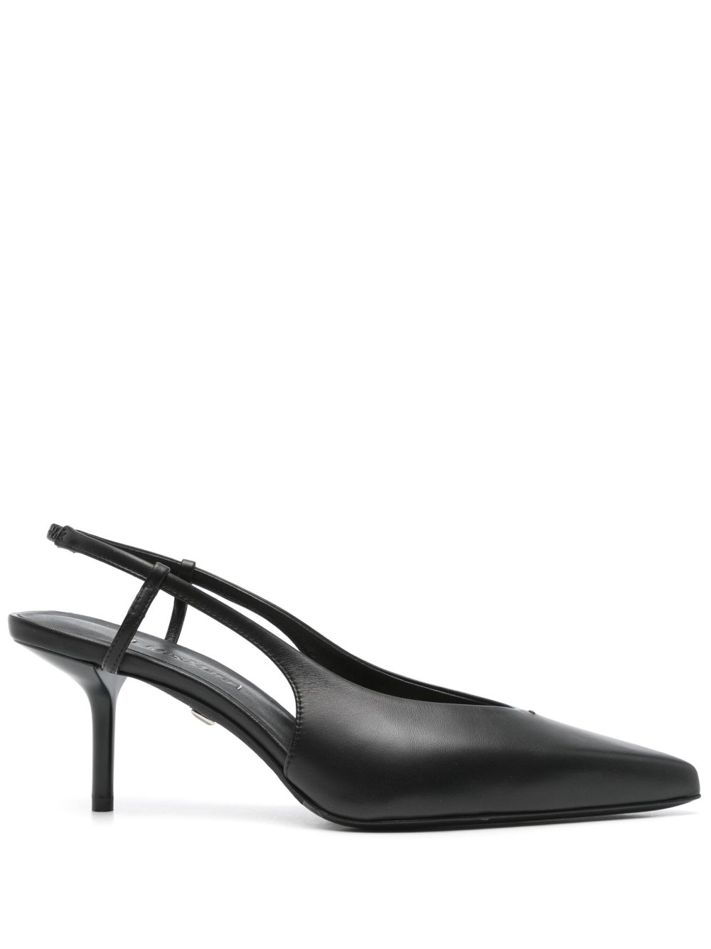 Max Mara 裹踝中跟鞋（6.5厘米） - 黑色