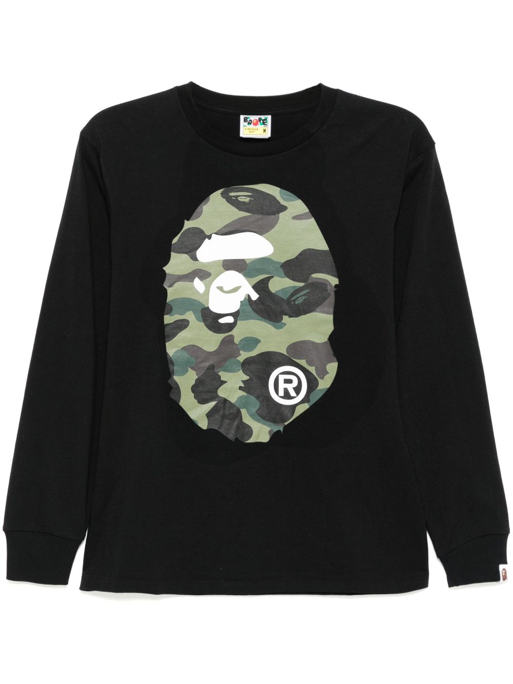 A BATHING APE® 1ST Camo Big Ape Head T恤 - 黑色