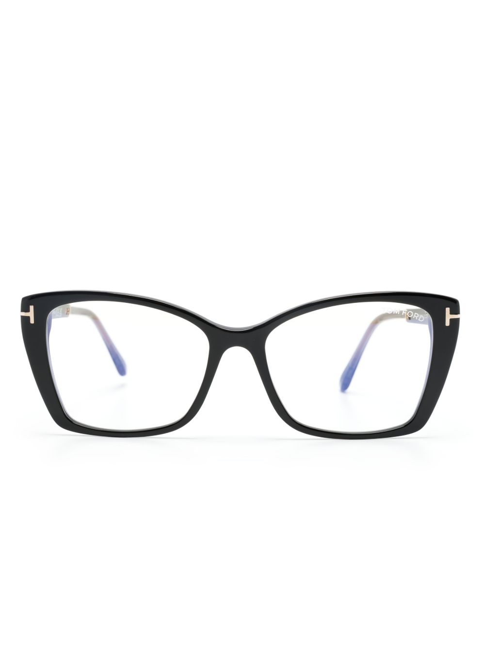 TOM FORD Eyewear 猫眼框光学眼镜 - 黑色