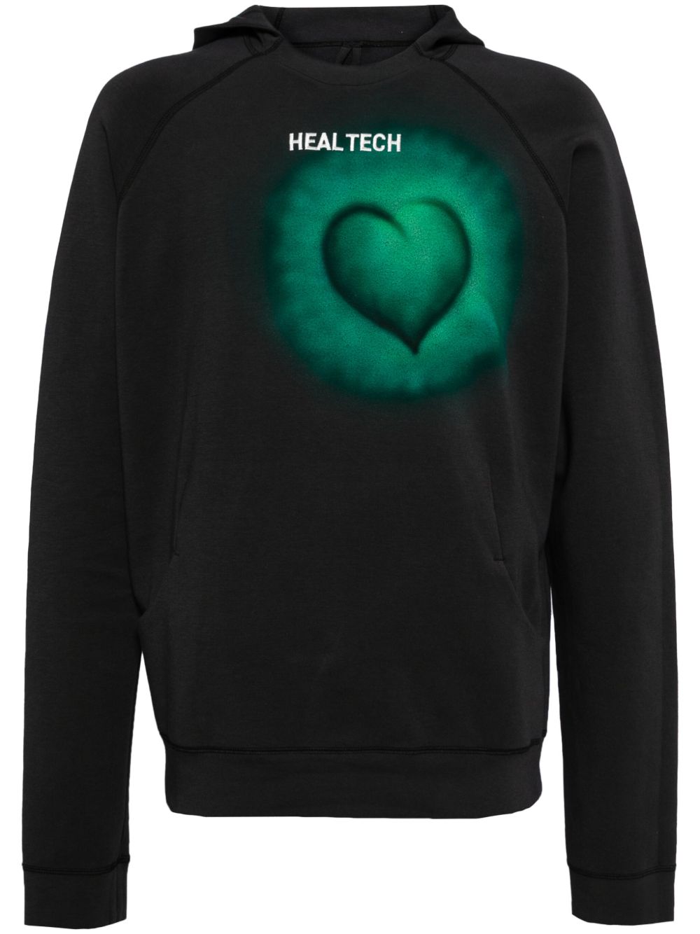 Doublet Healtech 印花连帽衫 - 灰色