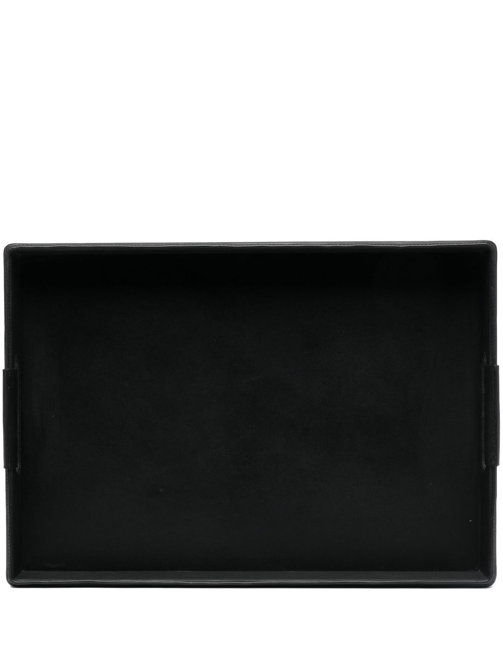 Ralph Lauren Home Wyatt 小号皮质托盘 - 黑色