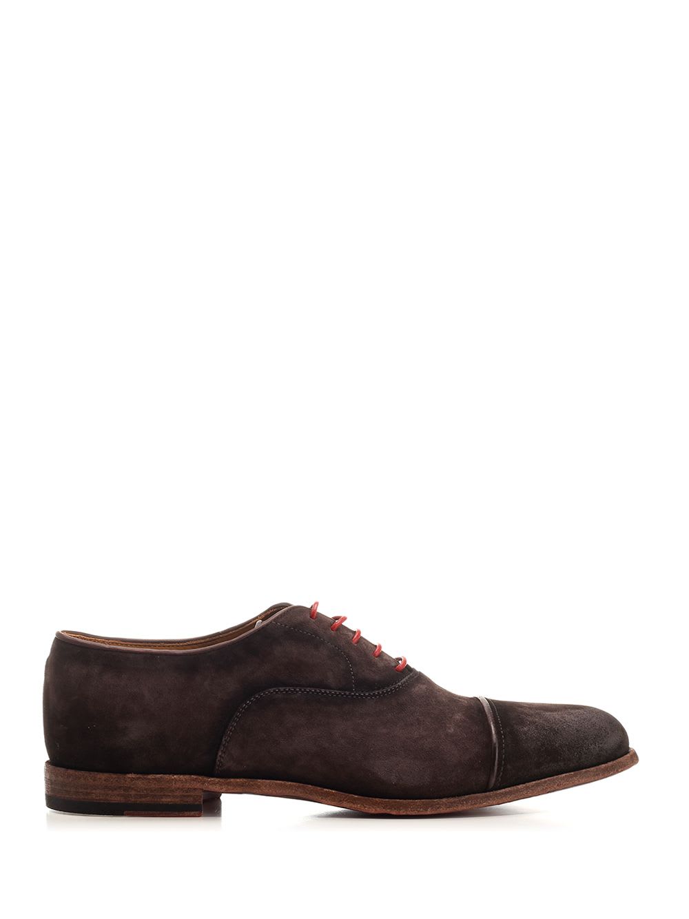 Corvari Derby Shoe In Suede