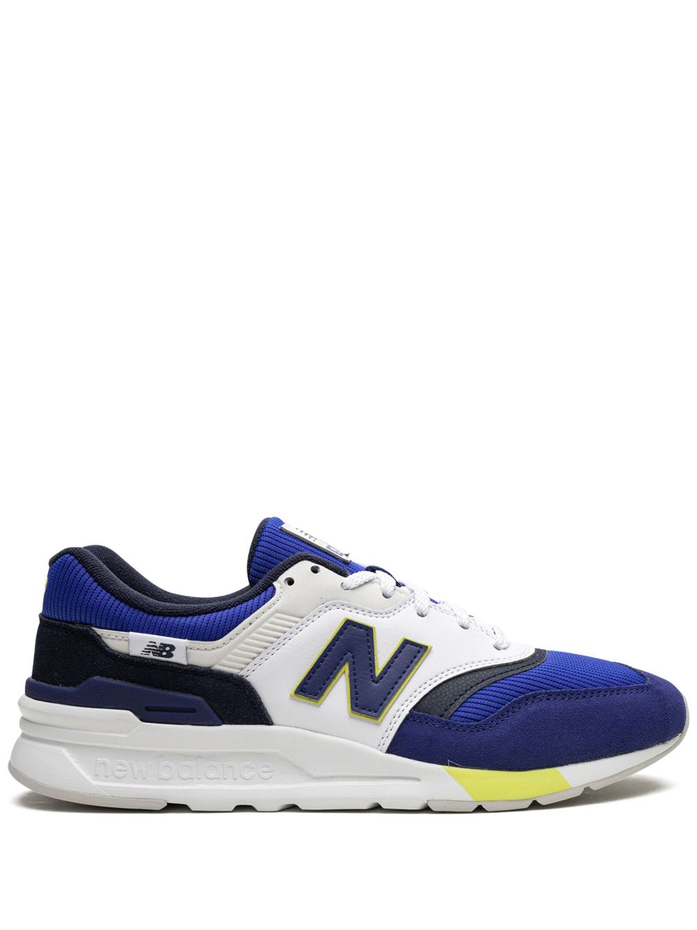 New Balance 997 Royal/Yellow 运动鞋 - 白色