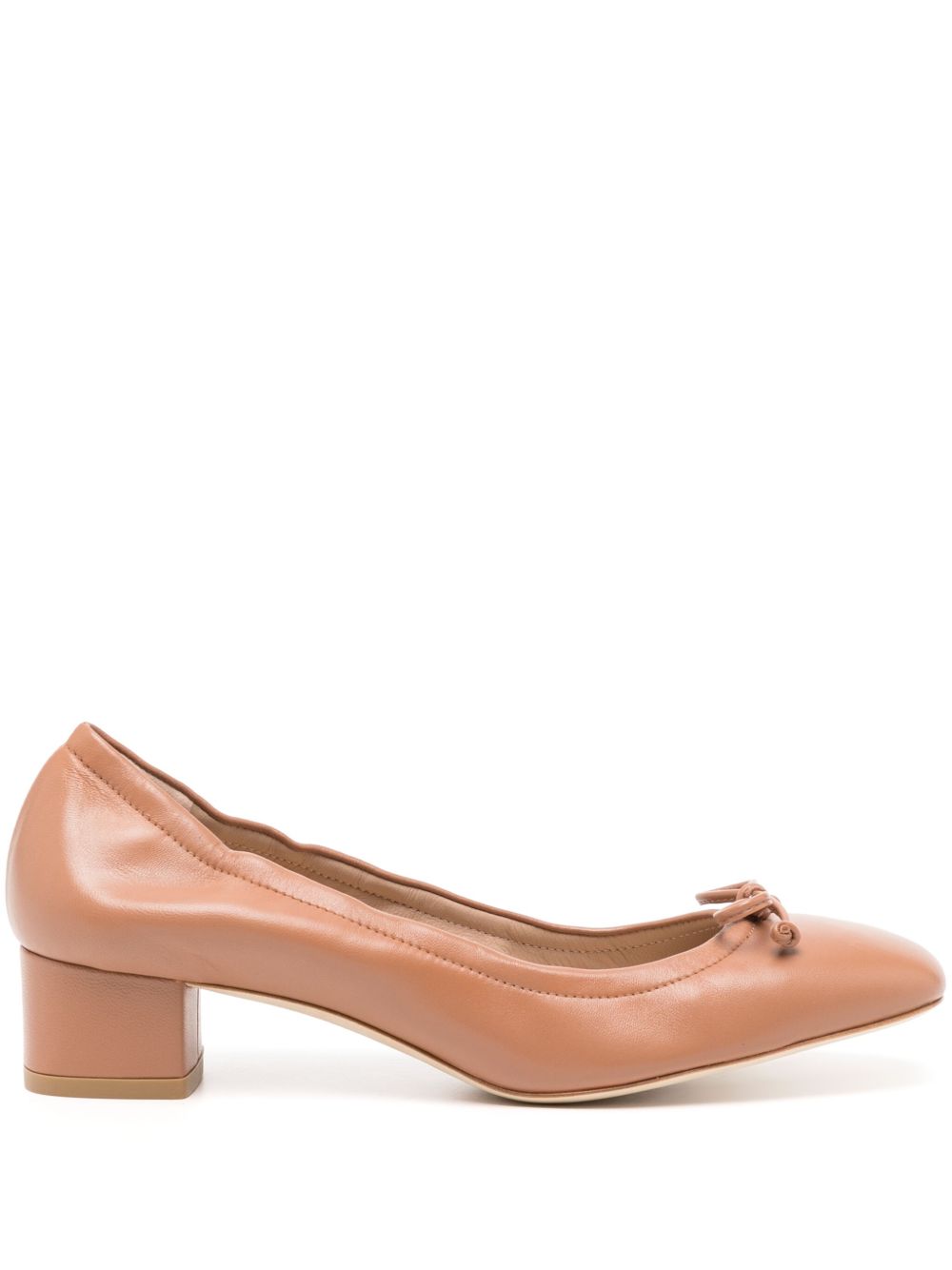 Stuart Weitzman Bria 低跟鞋（3.5厘米） - 褐色
