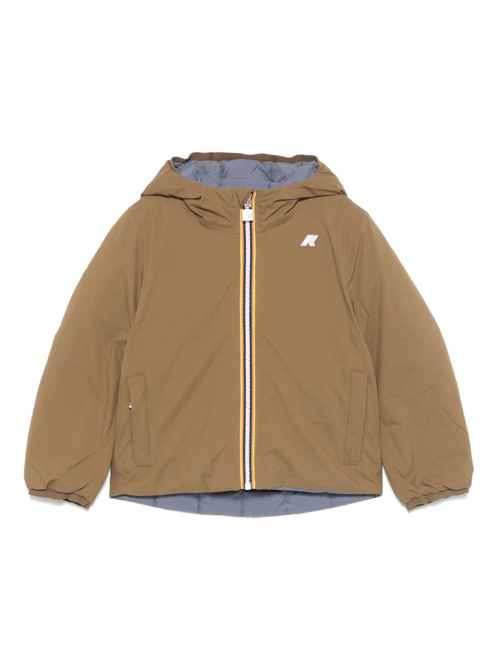 K Way Kids P.Jack St Thermo 夹克 - 褐色
