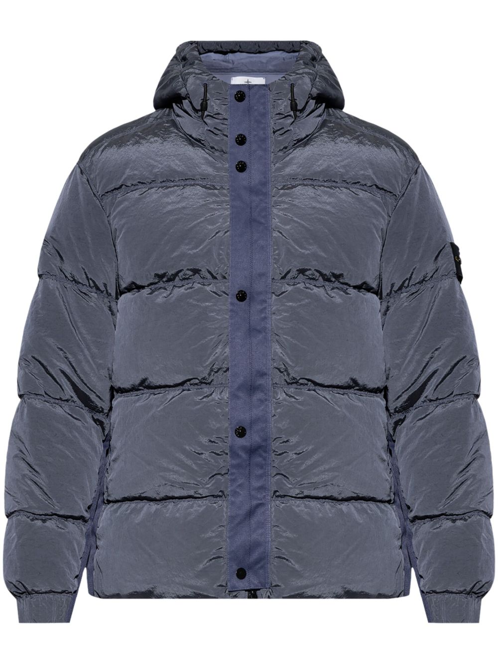 Stone Island 罗盘徽章蓬松夹克 - 蓝色