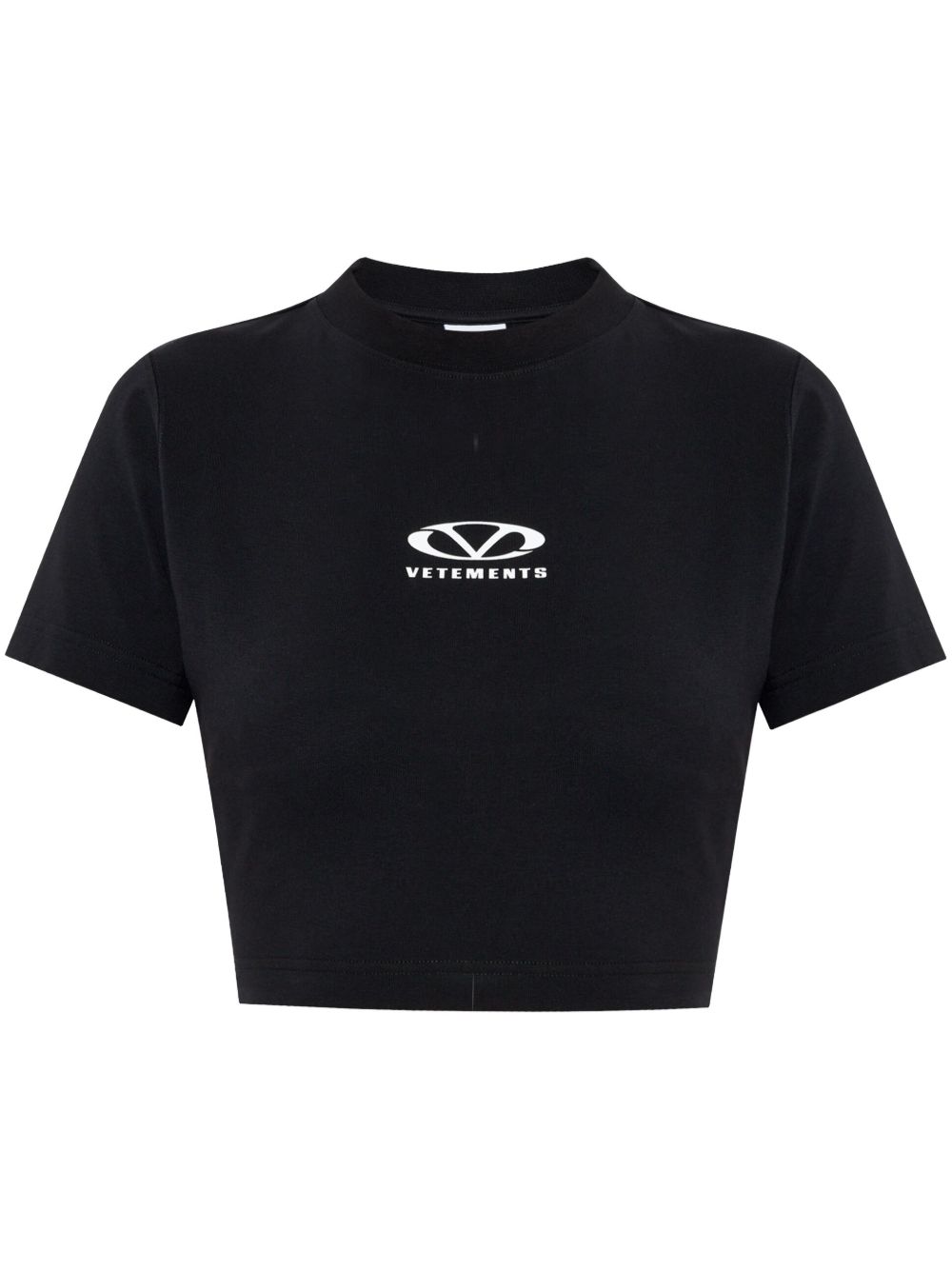 VETEMENTS 印花T恤 - 黑色