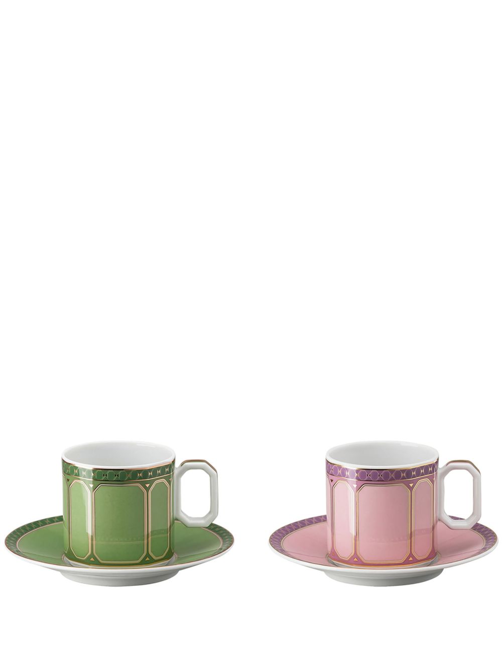 Swarovski x Rosenthal Tazza 茶具套装（两件装） - 绿色