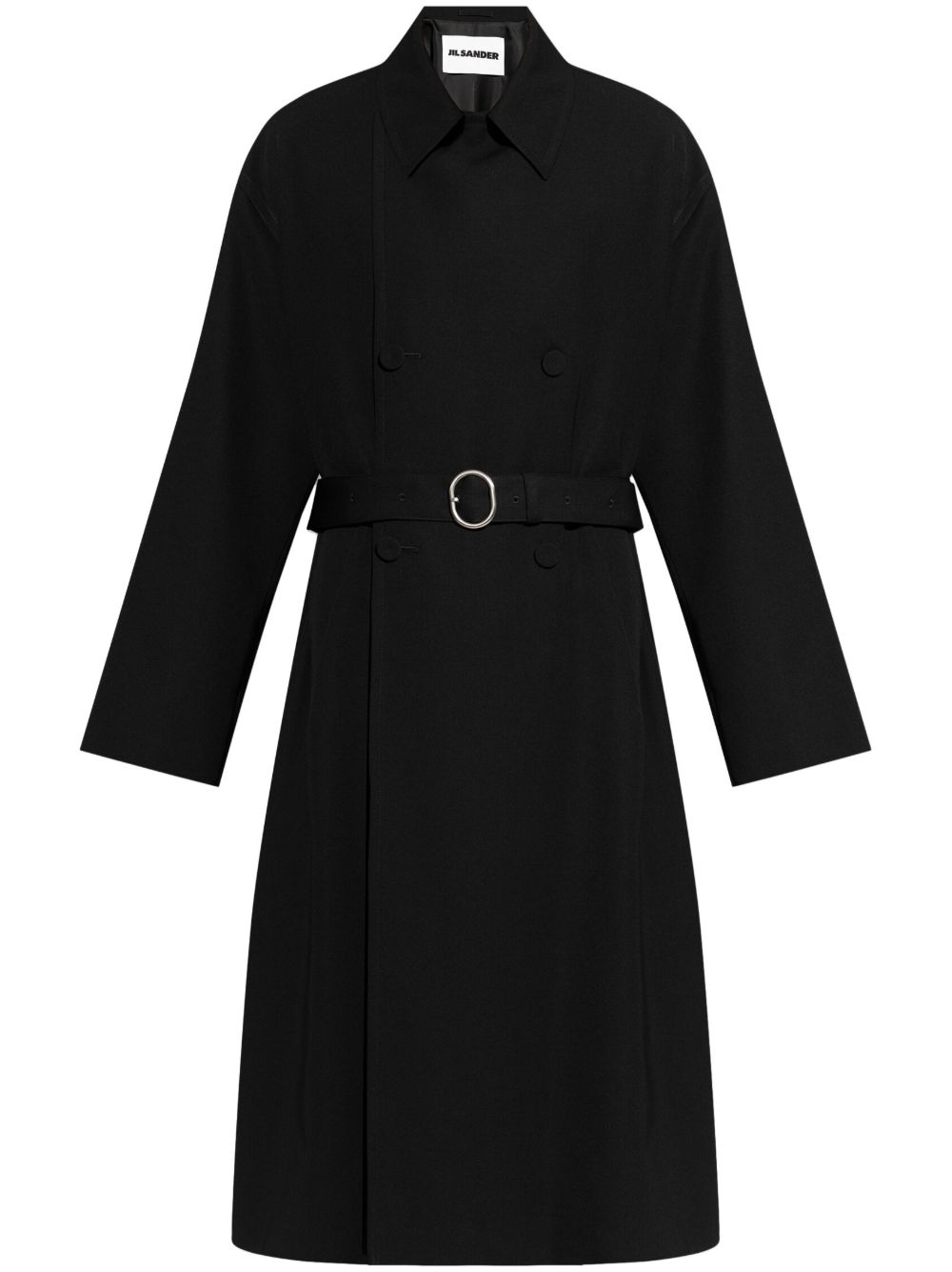 Jil Sander 羊毛外套 - 黑色