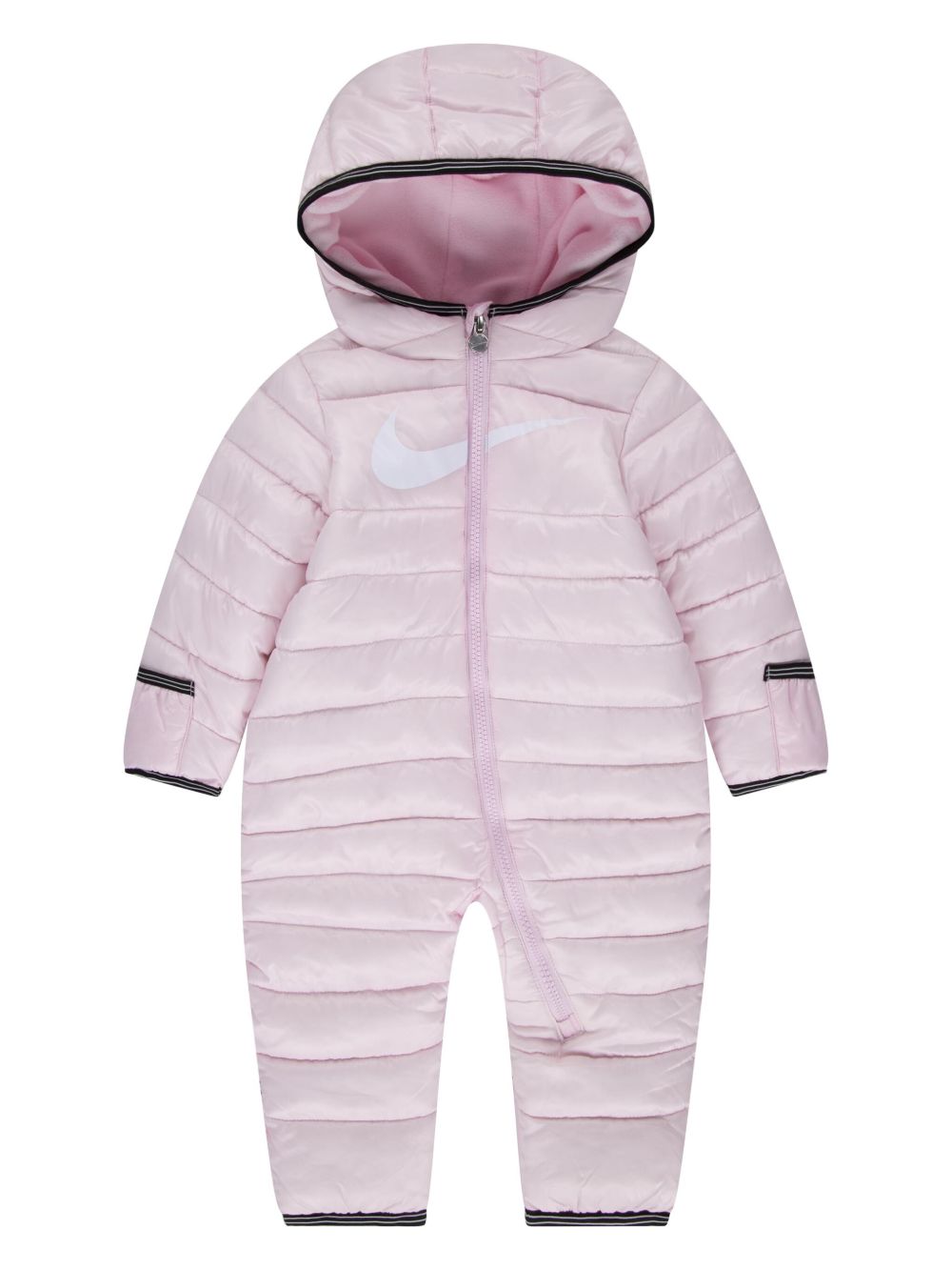 Nike Kids Swoosh 印花连体外套 - 粉色