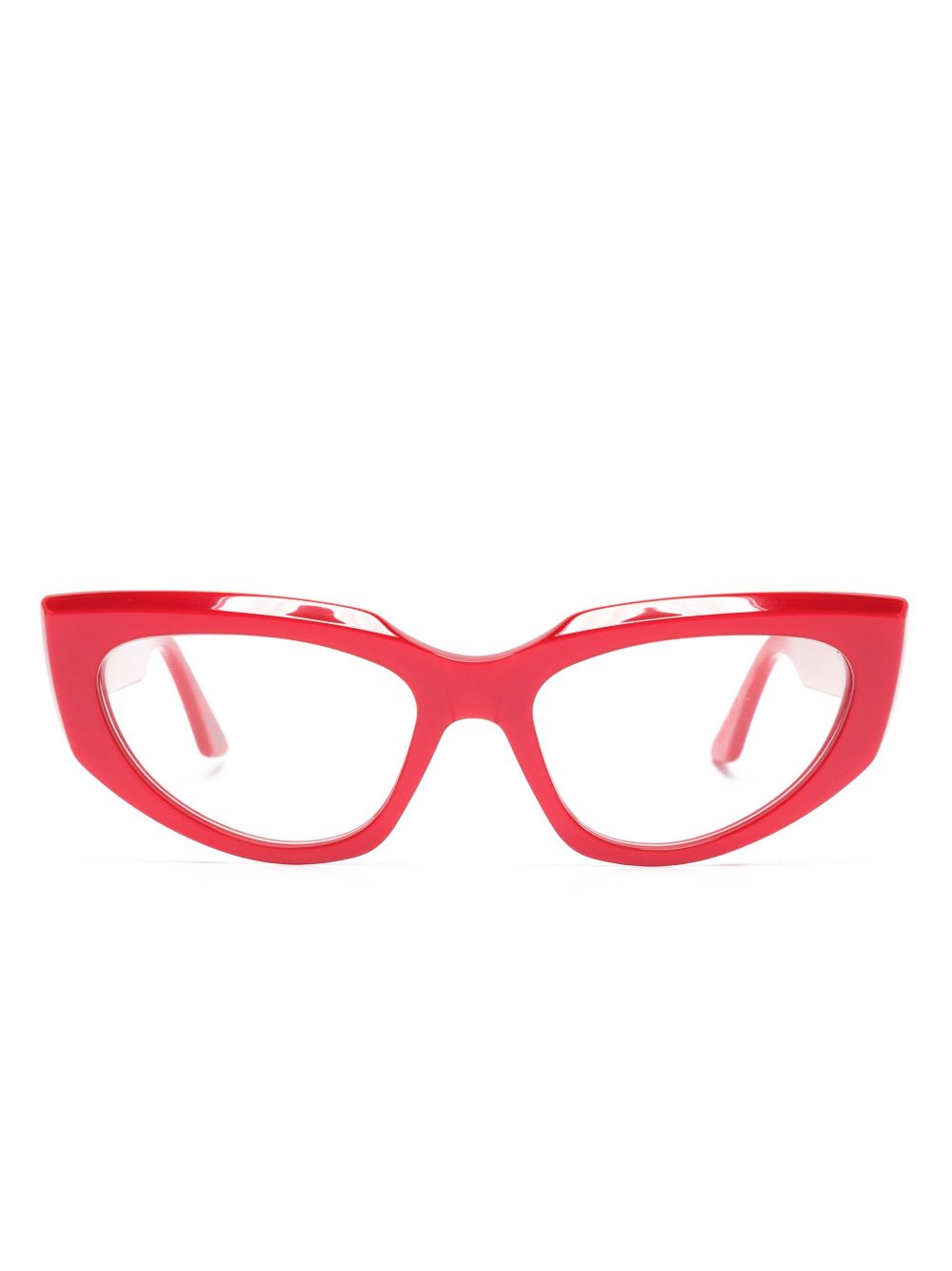 Marni Eyewear Tahat 面罩式眼镜 - 红色