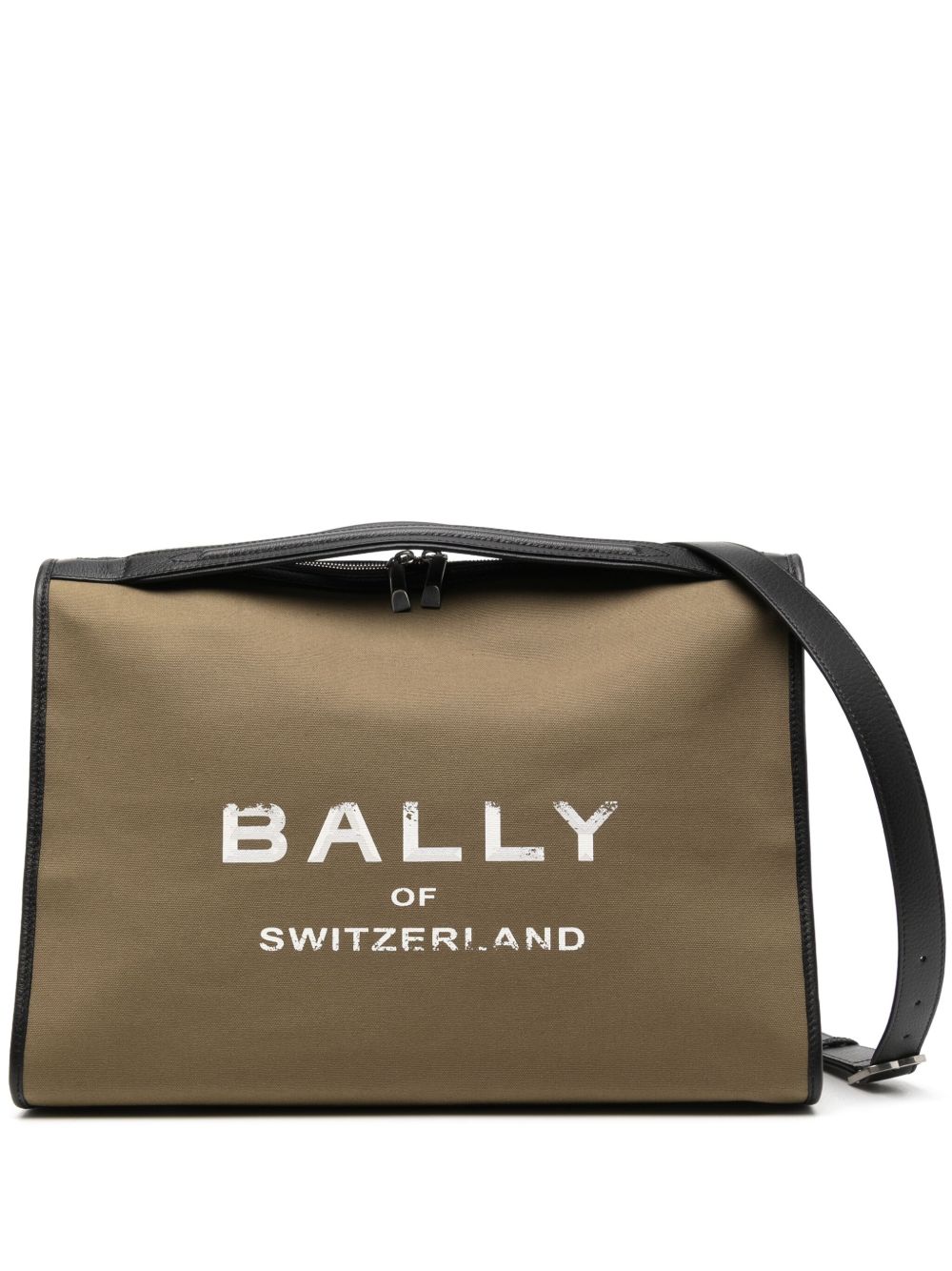 Bally logo印花托特包 - 中性色
