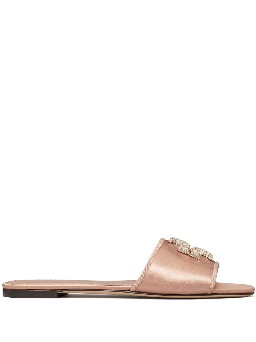 Tory Burch Eleanor 密镶拖鞋 - 中性色