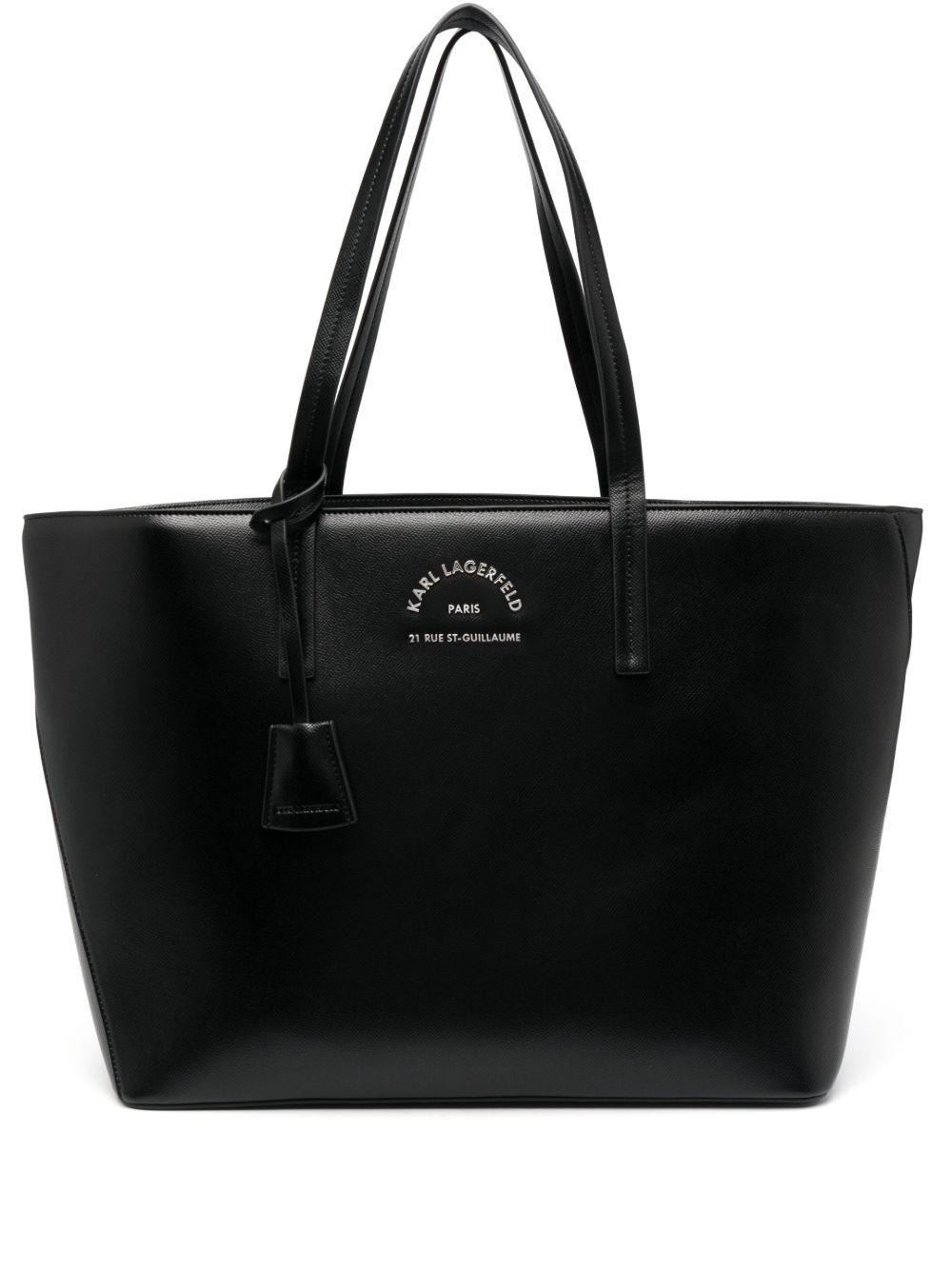 Karl Lagerfeld Rue St-Guillaume 手提包 - 黑色