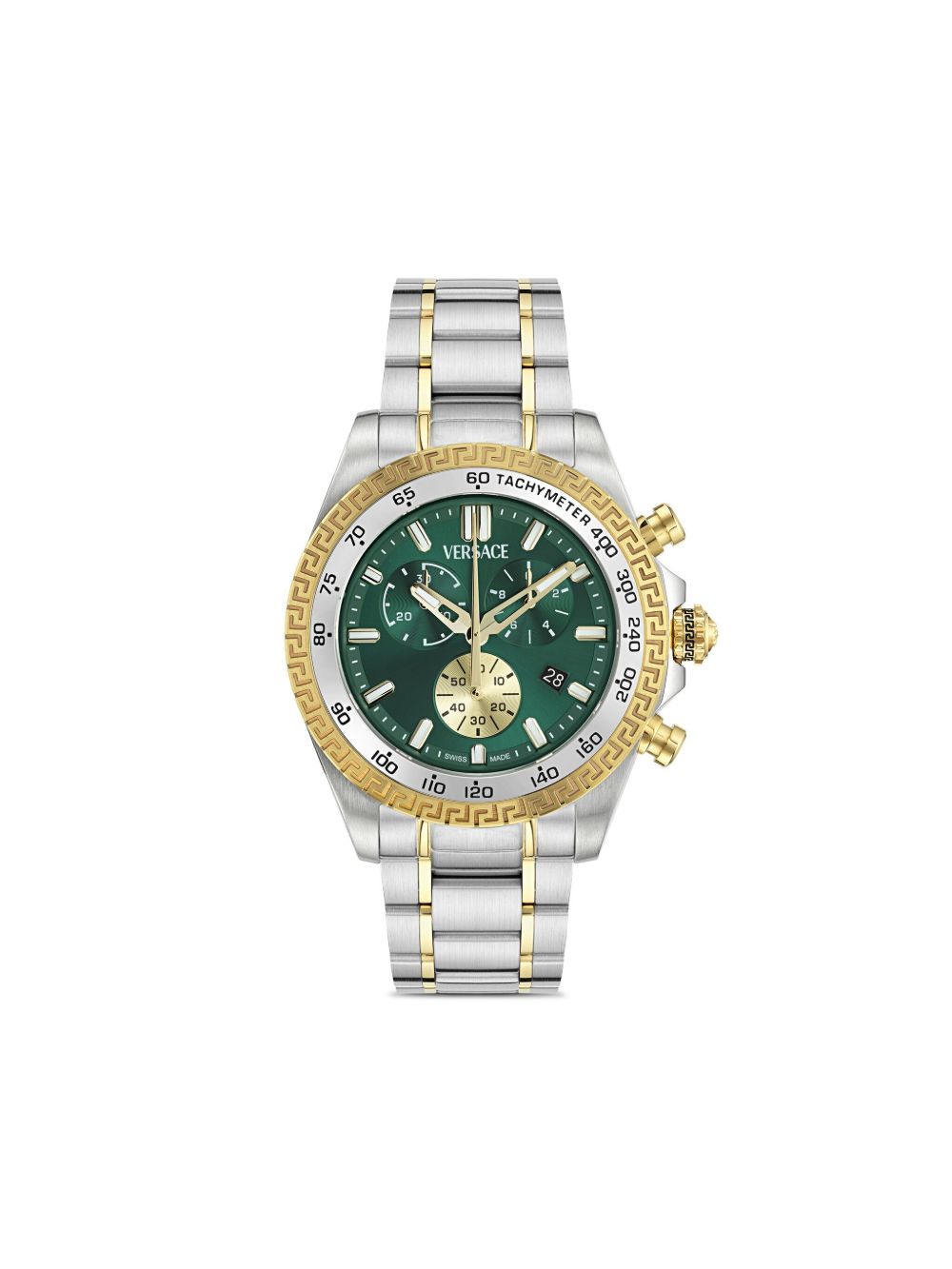 Versace Chrono X 44毫米腕表 - 绿色