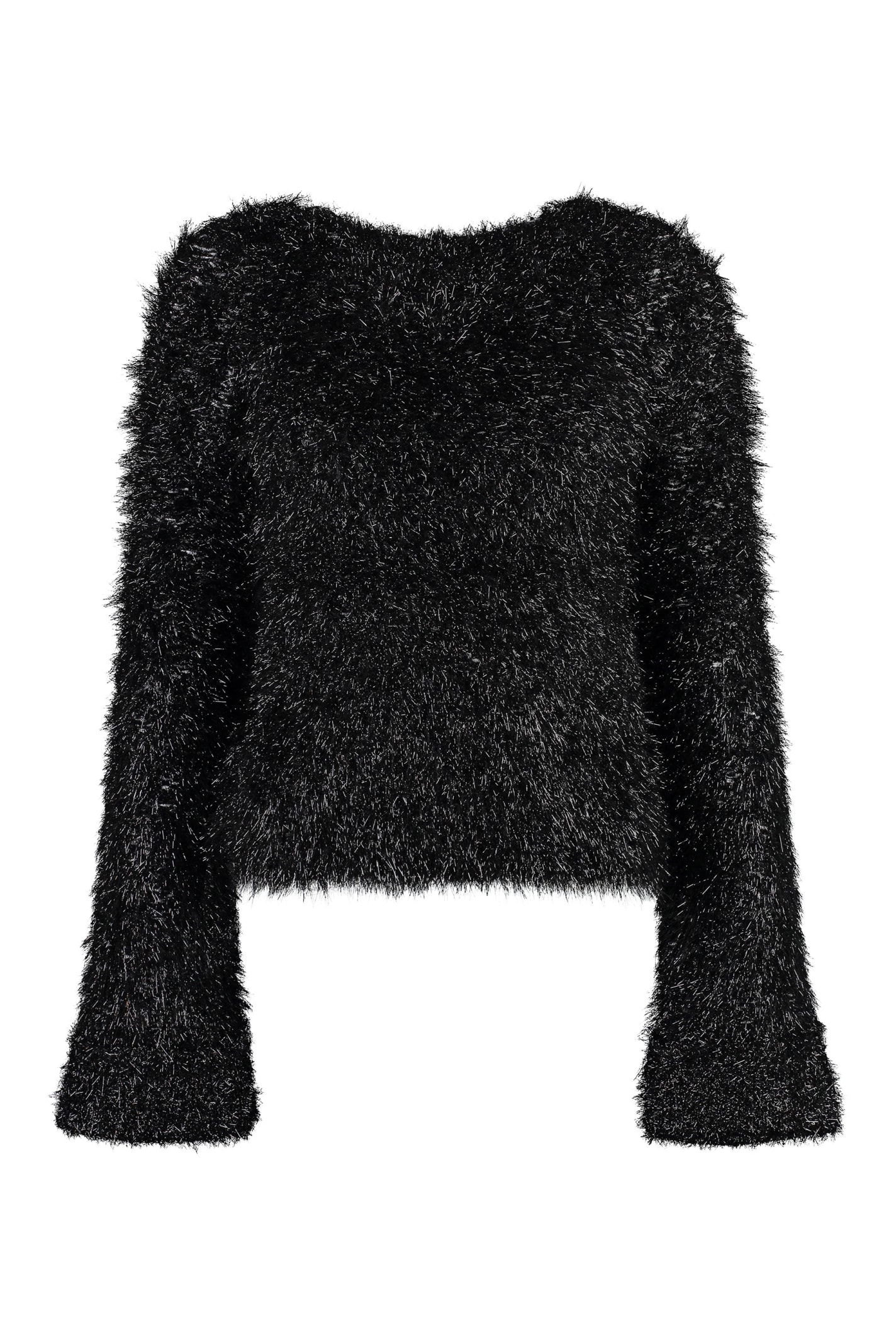 Victoria Beckham Long Sleeve Crew-neck Sweater