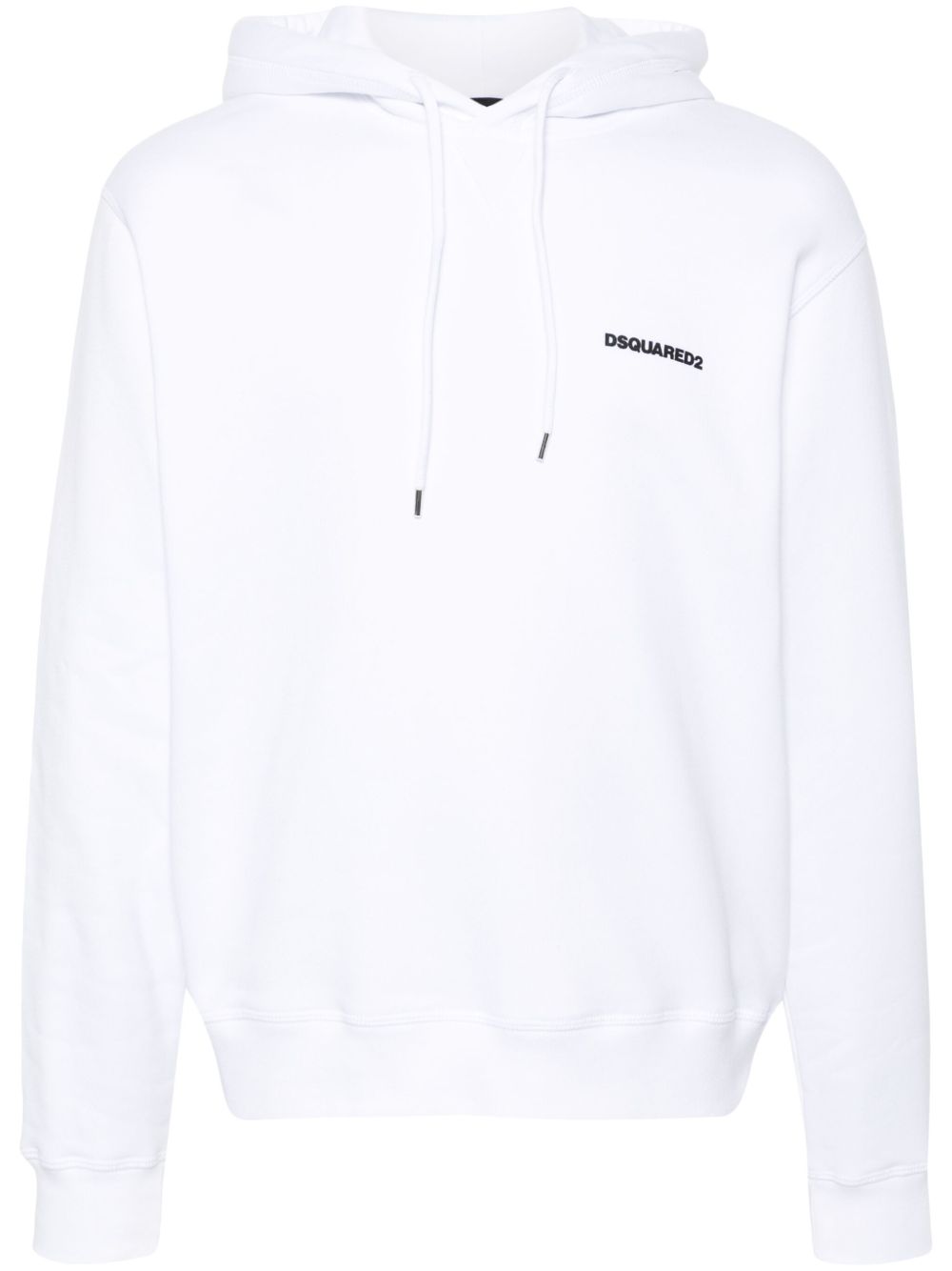 DSQUARED2 Ceresio Map 连帽衫 - 白色