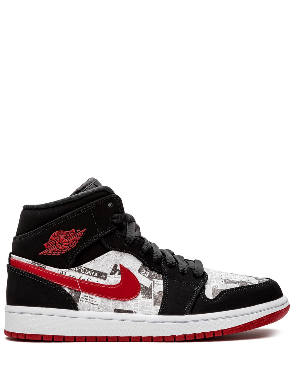 Jordan Air Jordan 1 Mid SE板鞋 - 黑色