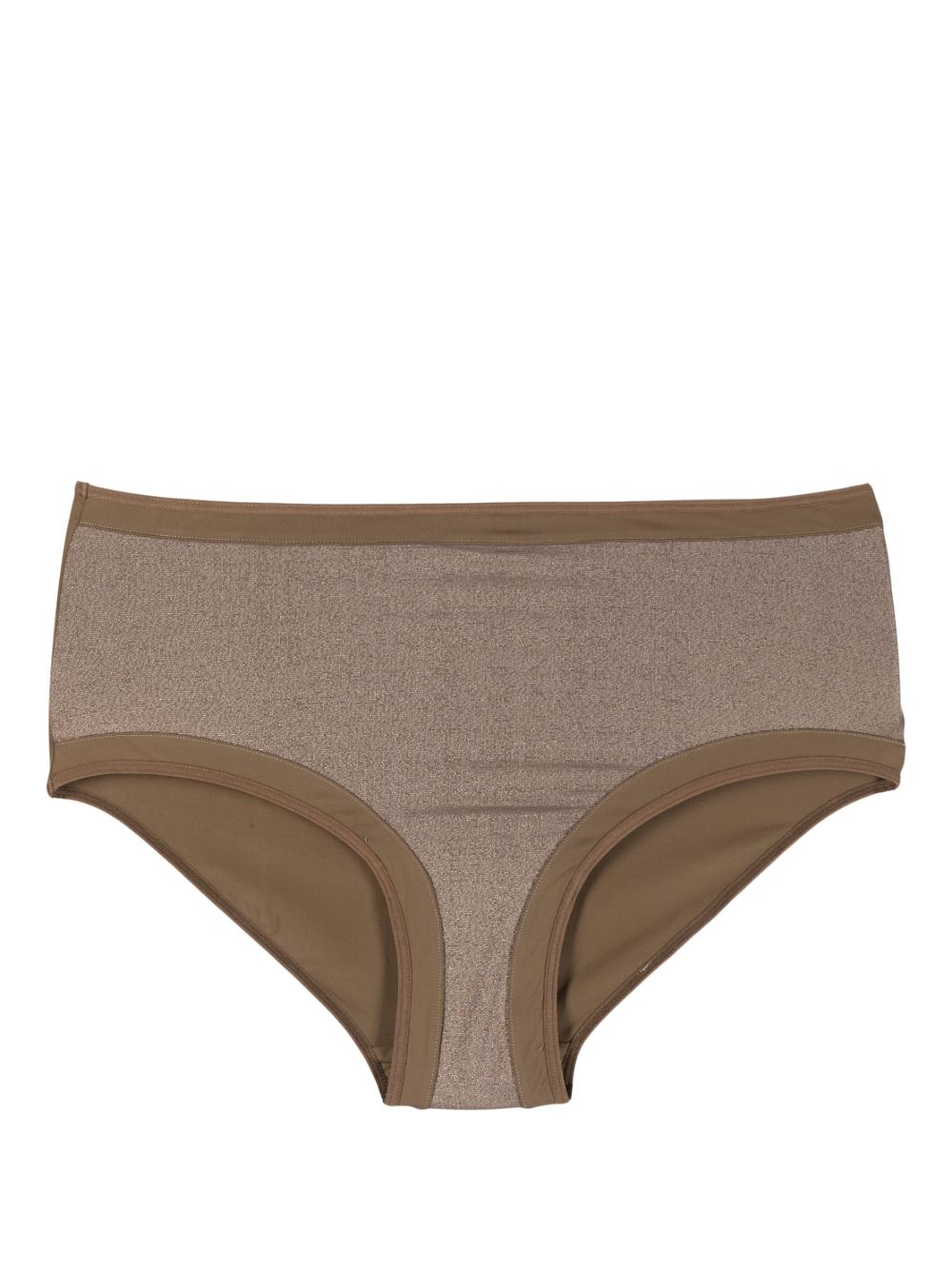 Marlies Dekkers Wing Power 金葱高腰三角内裤 - 绿色