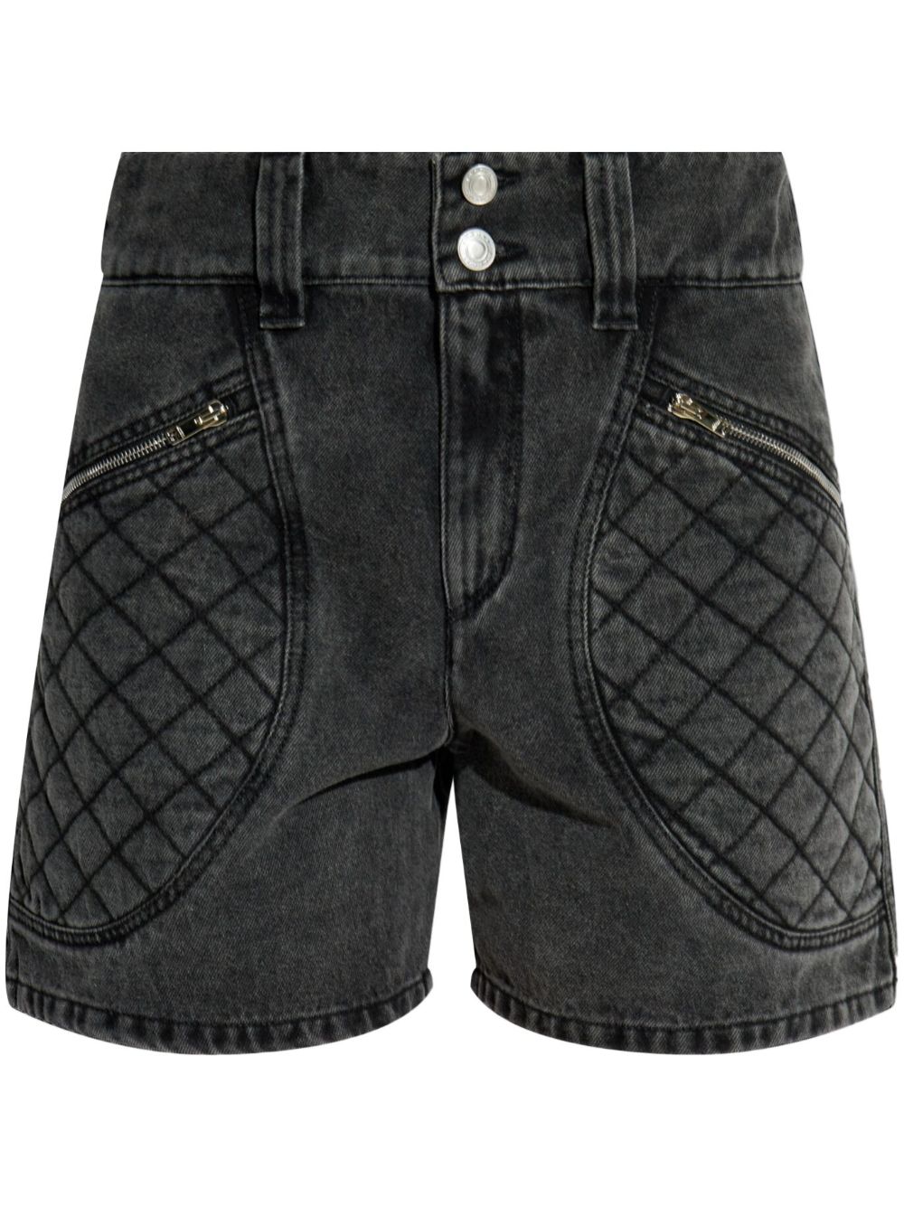 ISABEL MARANT Candice 牛仔短裤 - 灰色