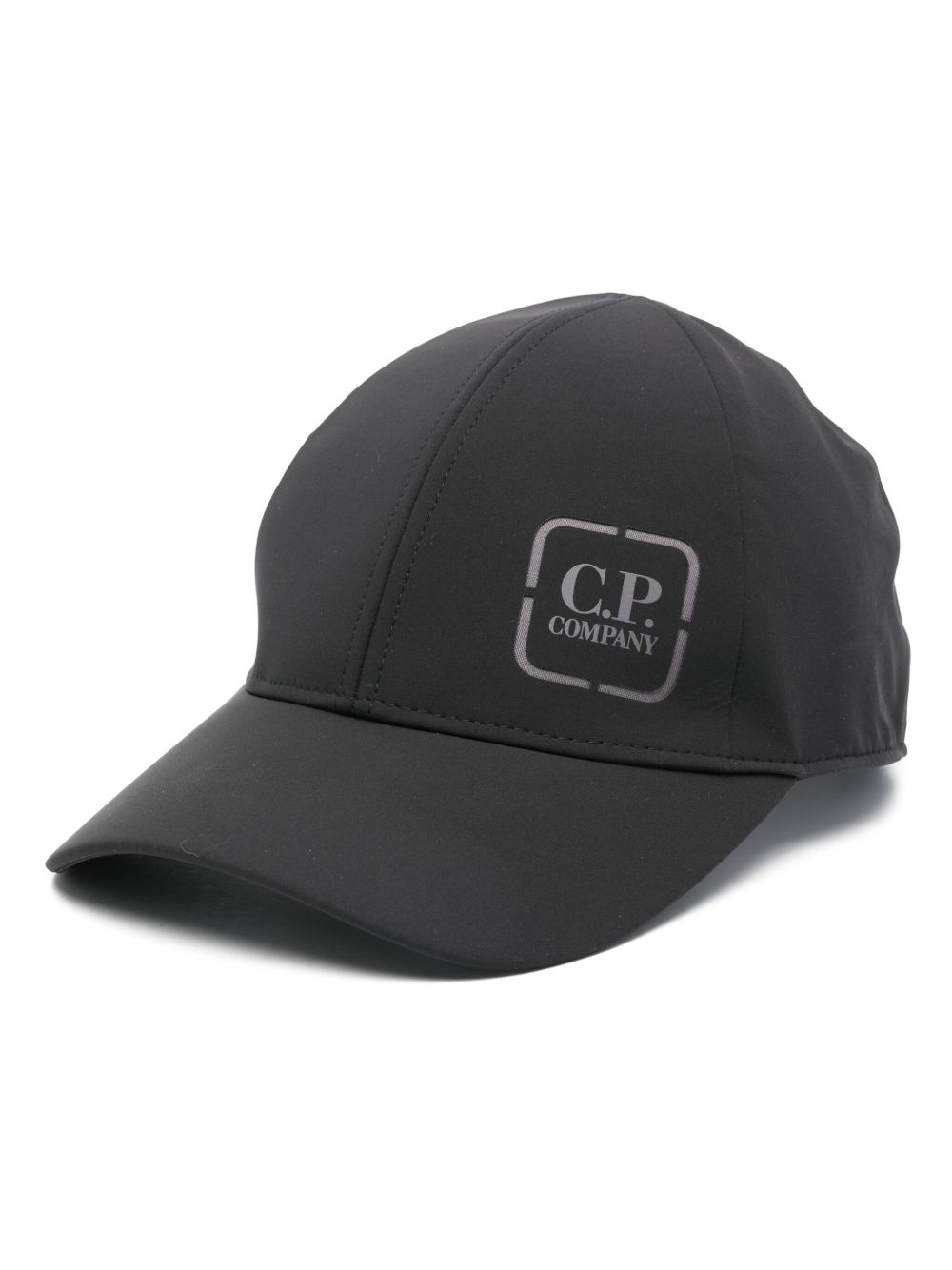 C.P. Company logo标记棒球帽 - 黑色