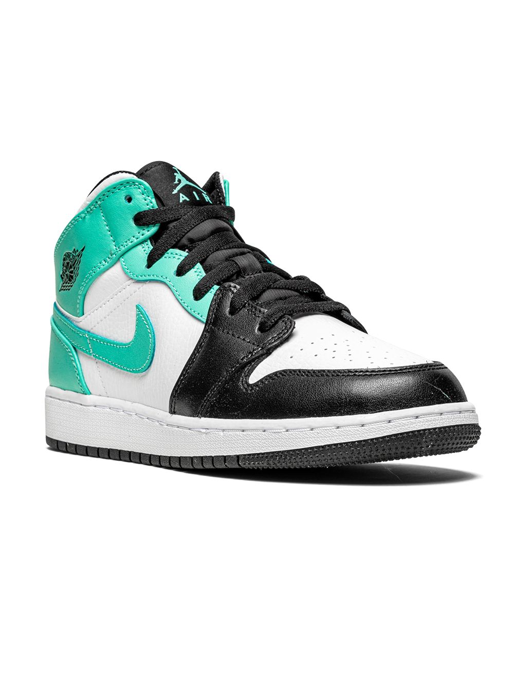 Jordan Kids Air Jordan 1 Mid 运动鞋 - 白色