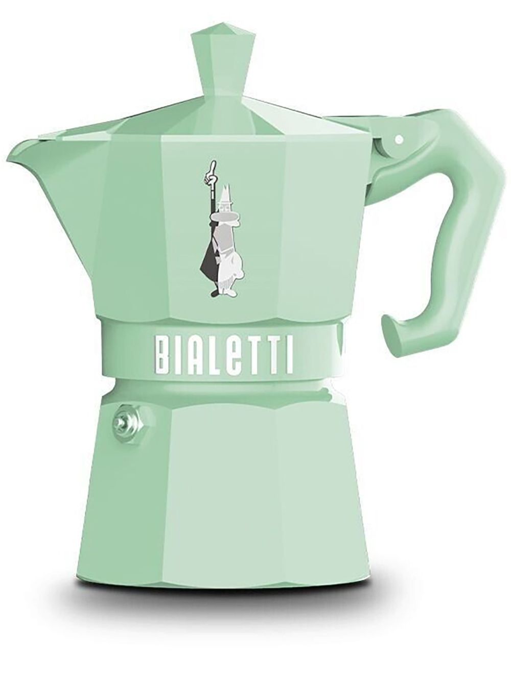 Bialetti Moka Express Alfonso 激光镂空咖啡壶 - 绿色
