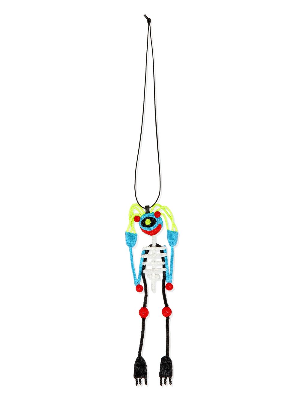 Walter Van Beirendonck Alien Love 项链 - 蓝色
