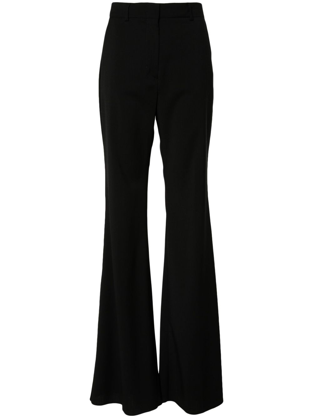 Sportmax Hangar 微喇西裤 - 黑色
