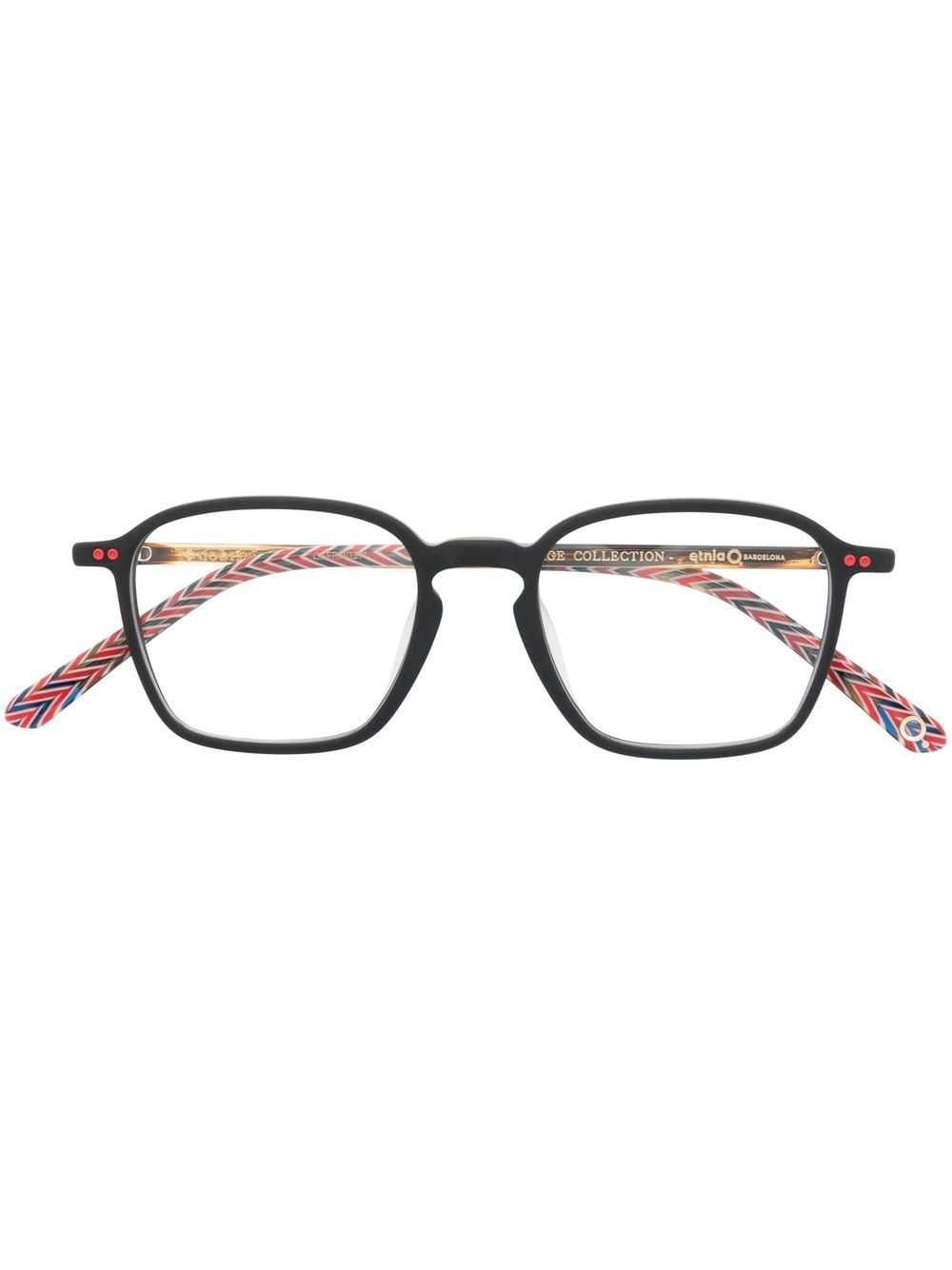 Etnia Barcelona Cooper 方框眼镜 - 黑色