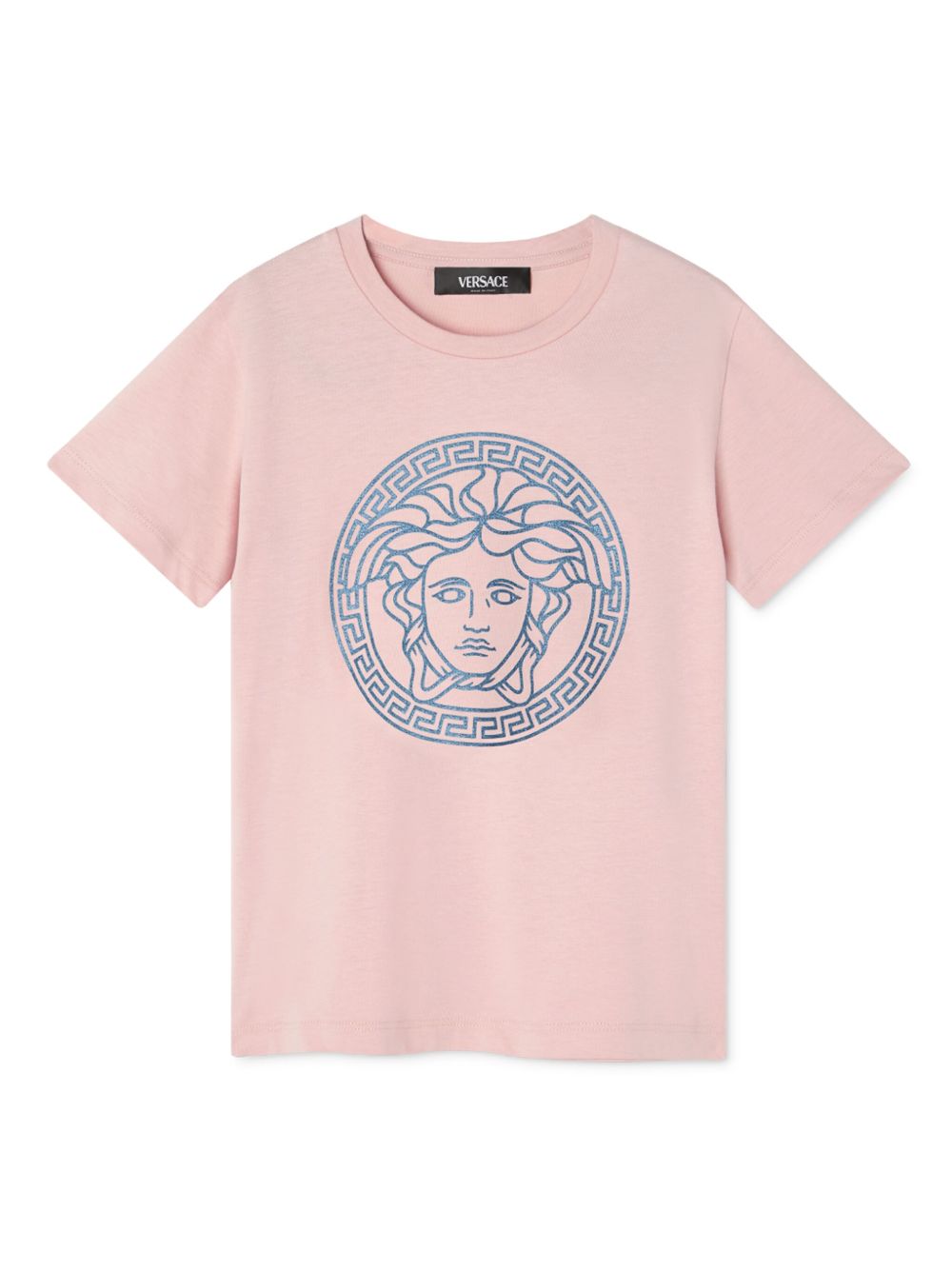 Versace Kids Medusa Head 印花T恤 - 粉色