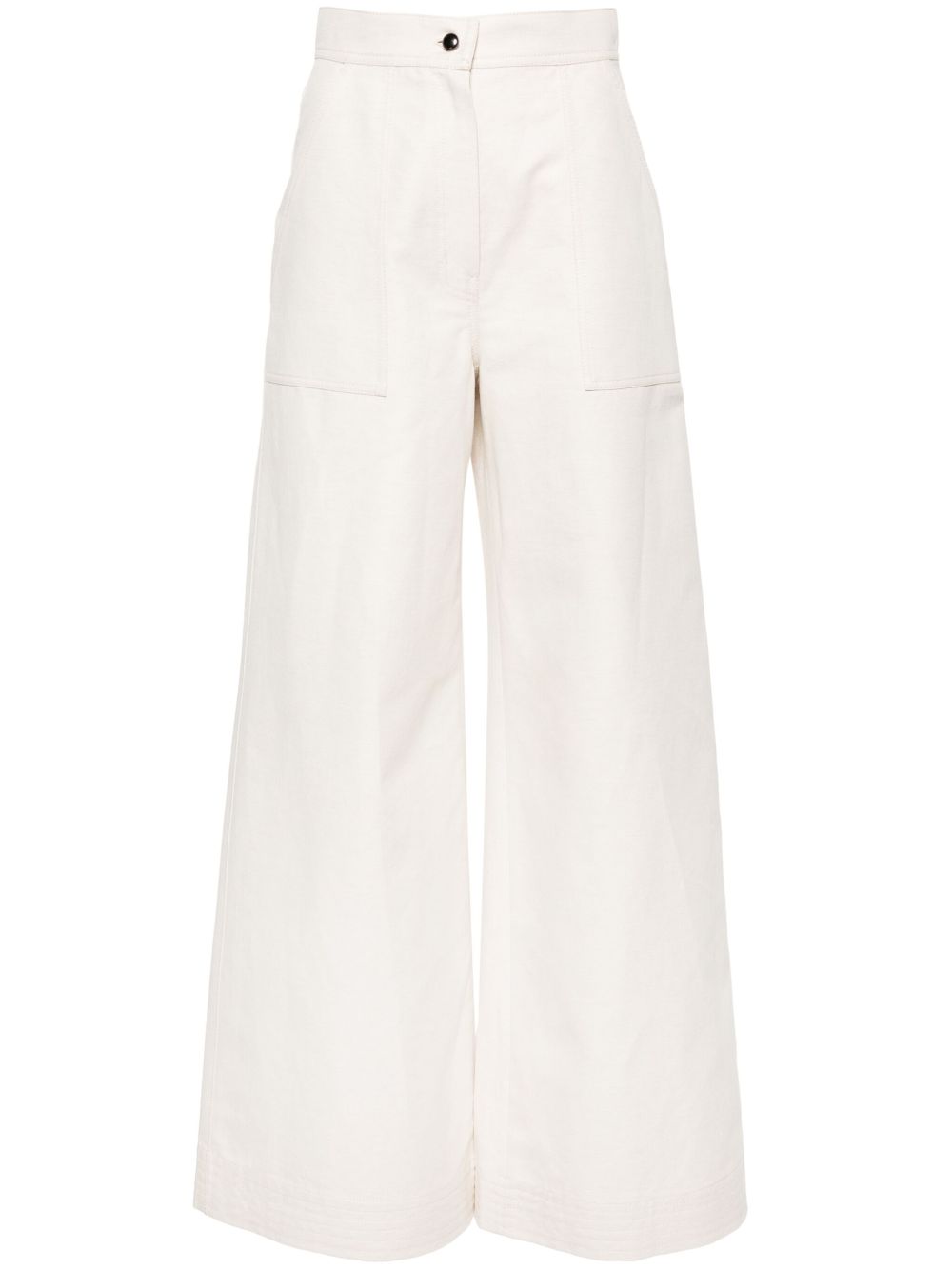Max Mara Oboli 阔腿裤 - 中性色