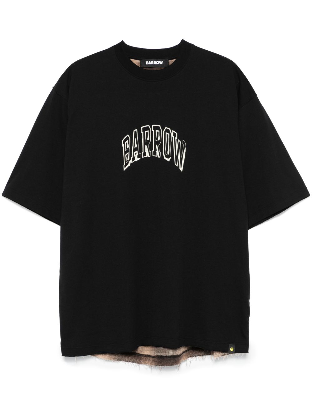 BARROW logo印花T恤 - 黑色