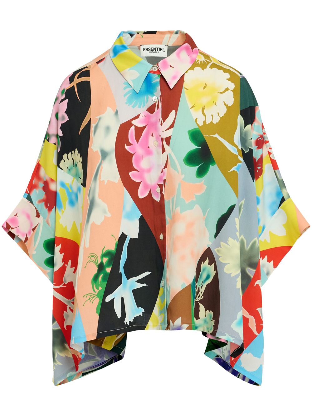 Essentiel Antwerp Glitzy 衬衫 - 蓝色