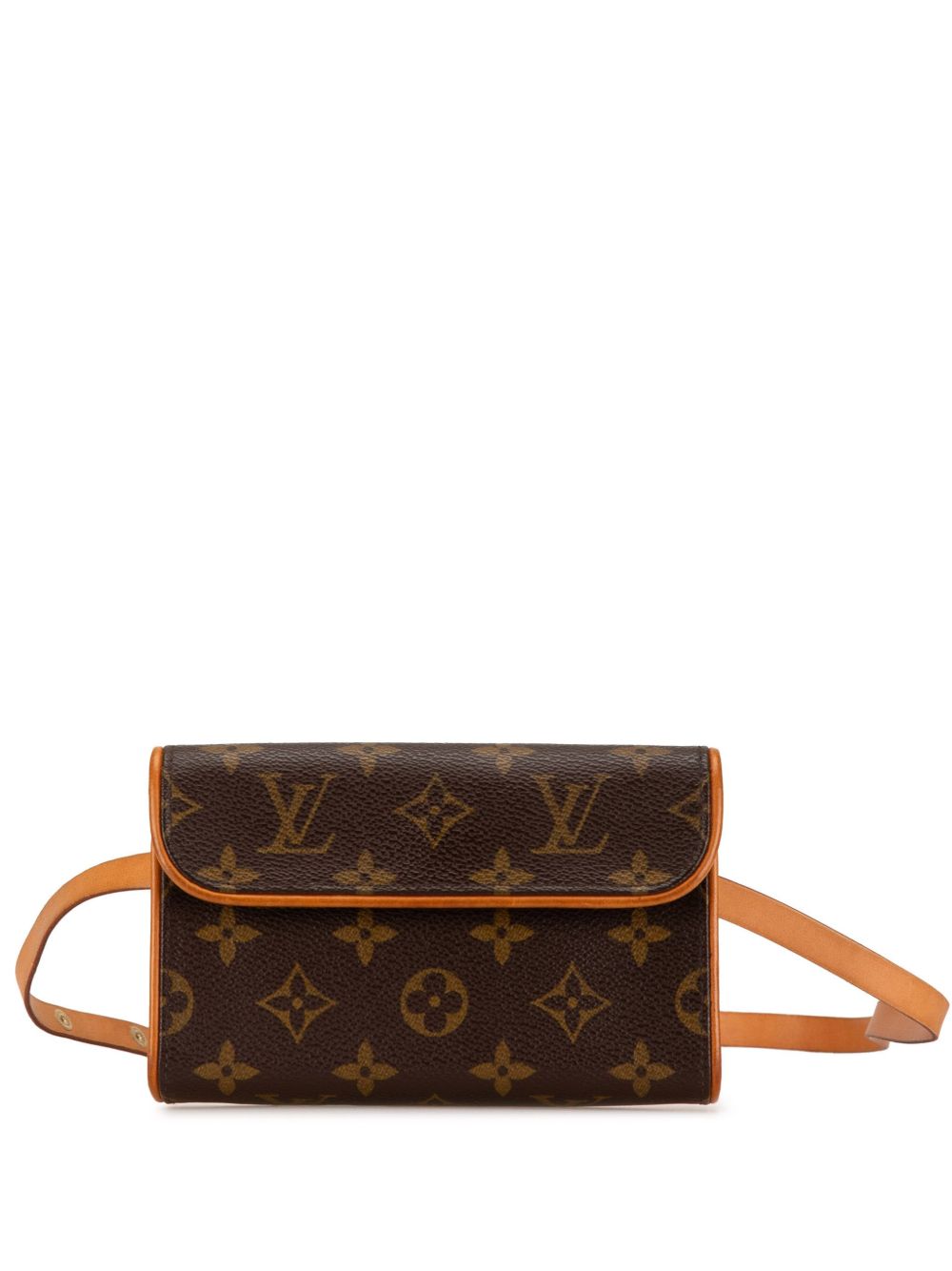 Louis Vuitton Pre-Owned Monogram Pochette Florentine 腰包（2003年典藏款） - 褐色