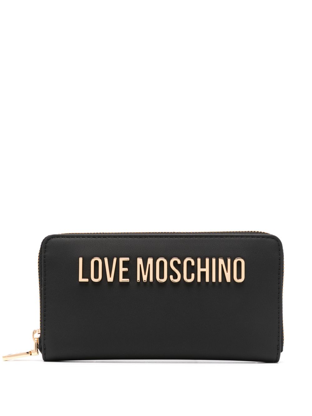 Love Moschino logo钱包 - 黑色