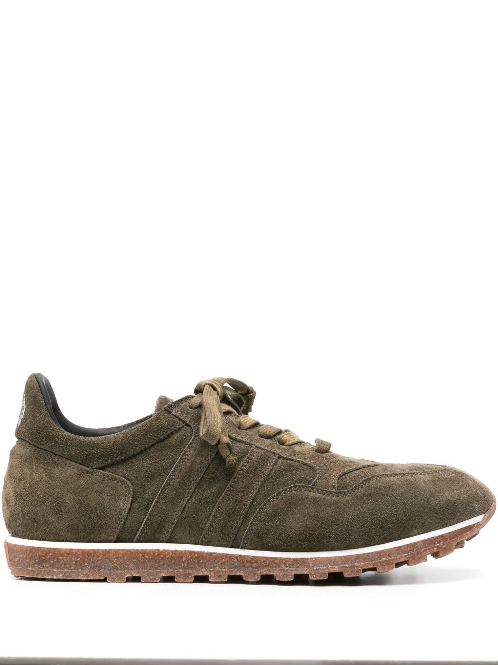 Alberto Fasciani Sport 6500 绒面皮运动鞋 - 绿色