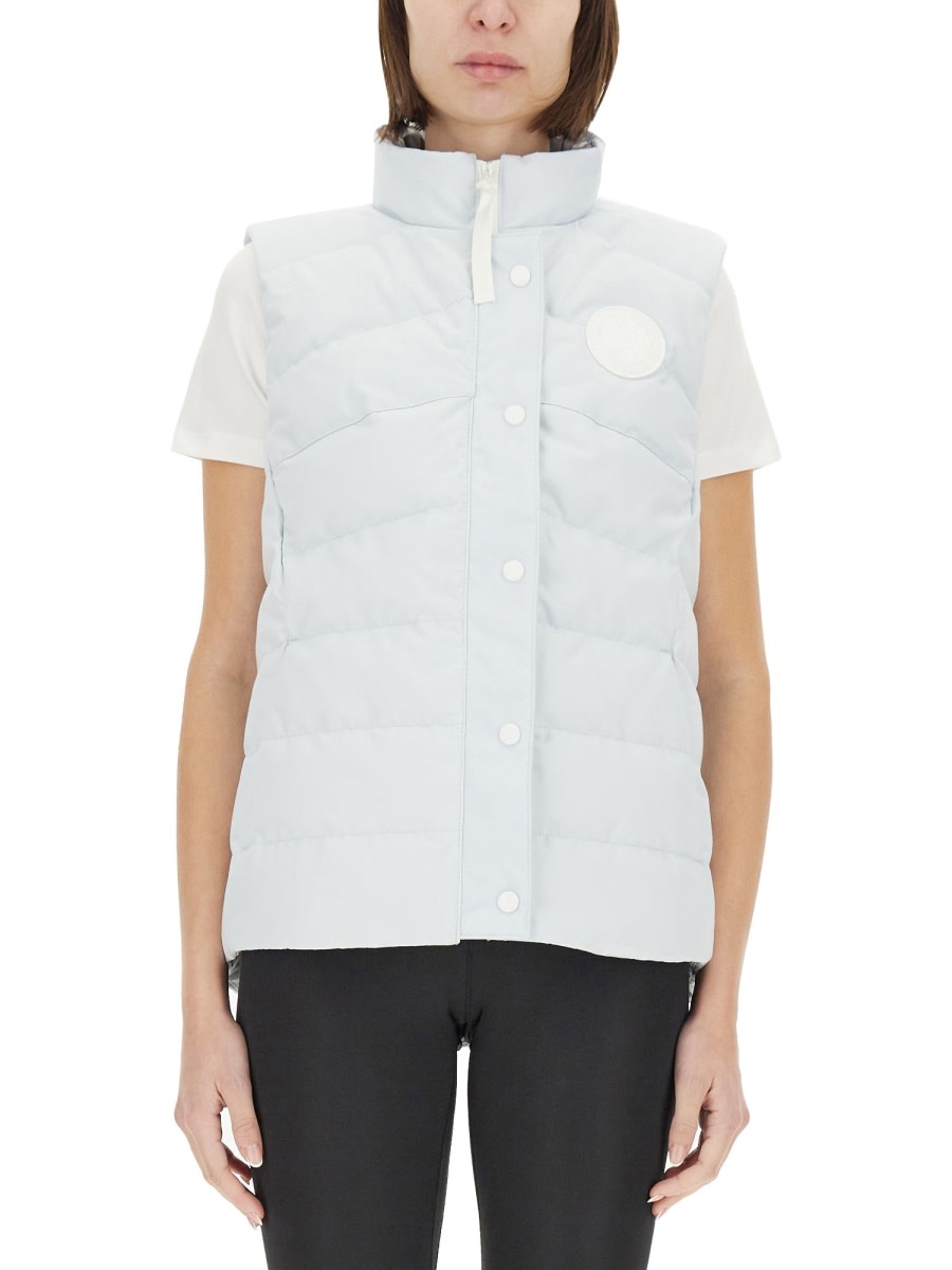 Canada Goose 带logo填充马甲