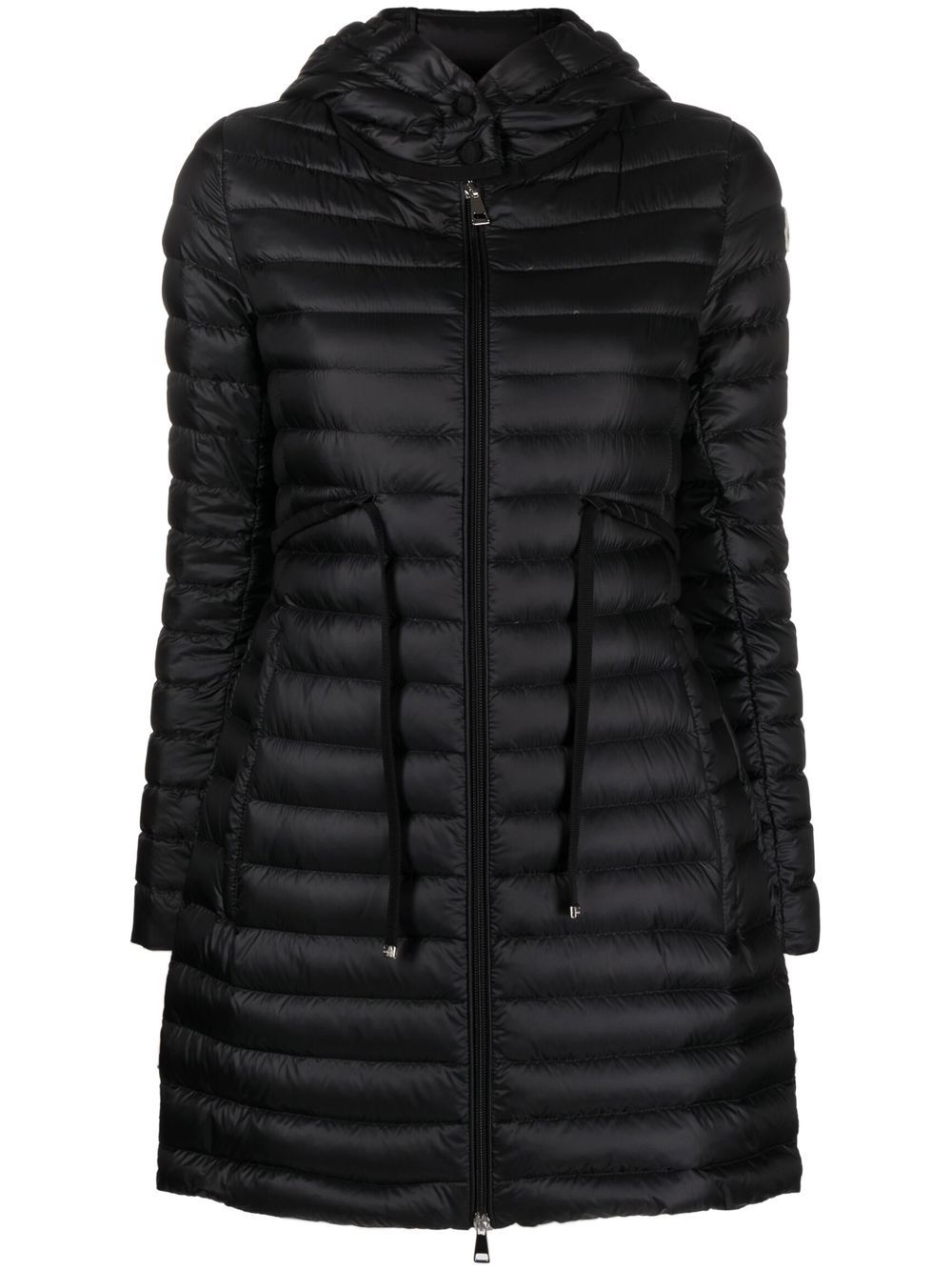 Moncler Barbel 填充连帽外套 - 黑色