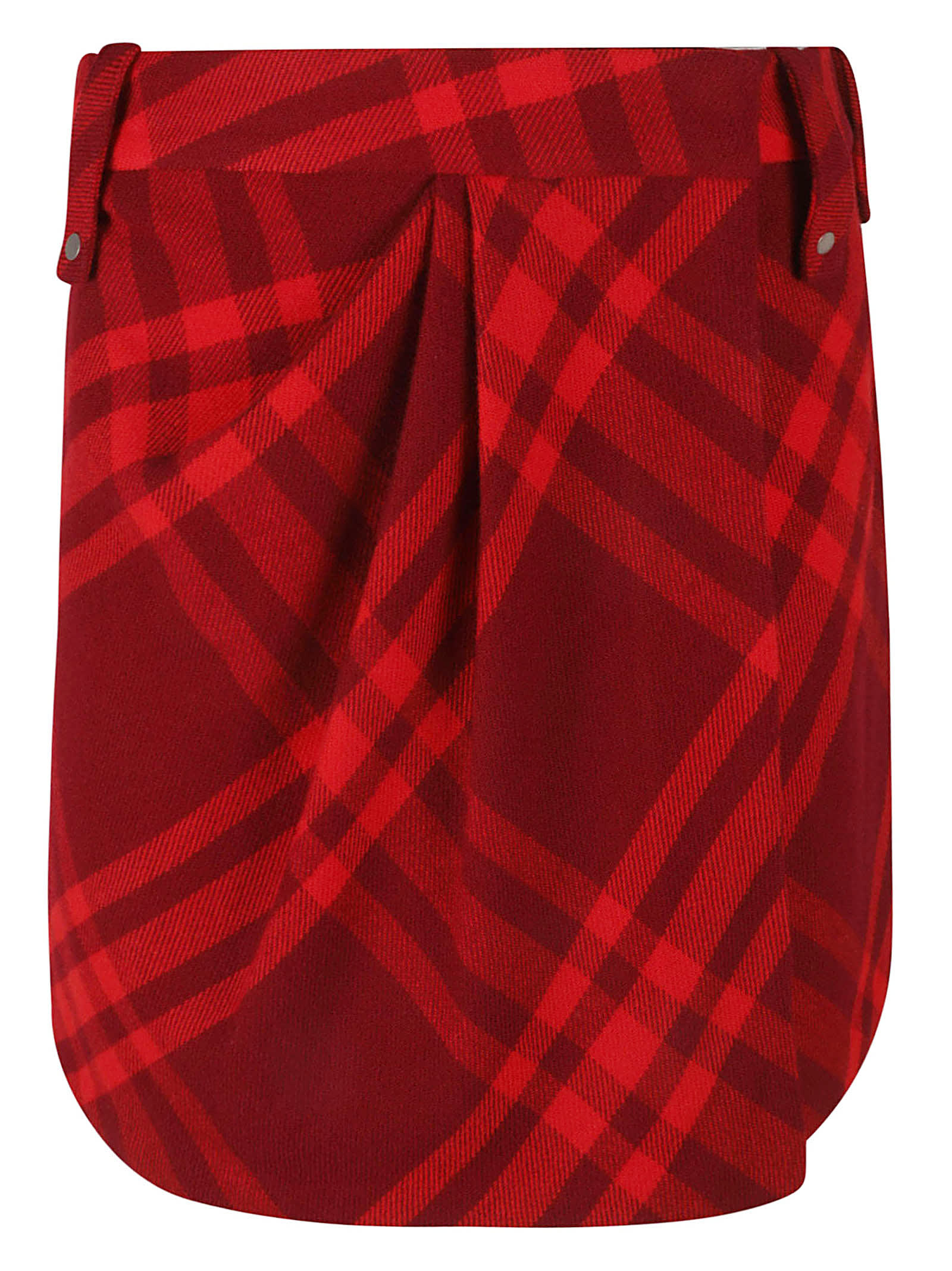 Burberry 格纹短裙
