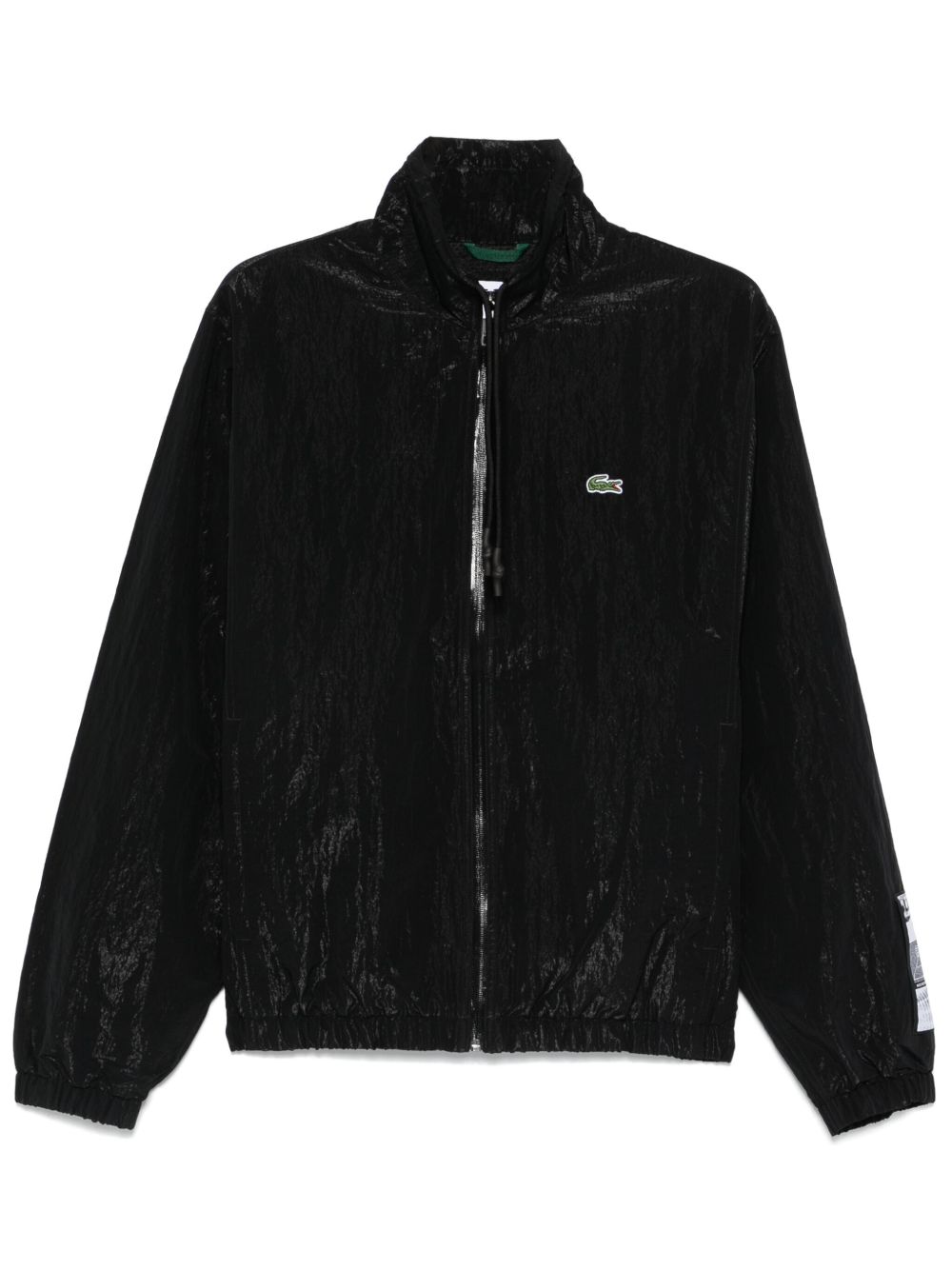 Lacoste 标贴短款夹克 - 黑色