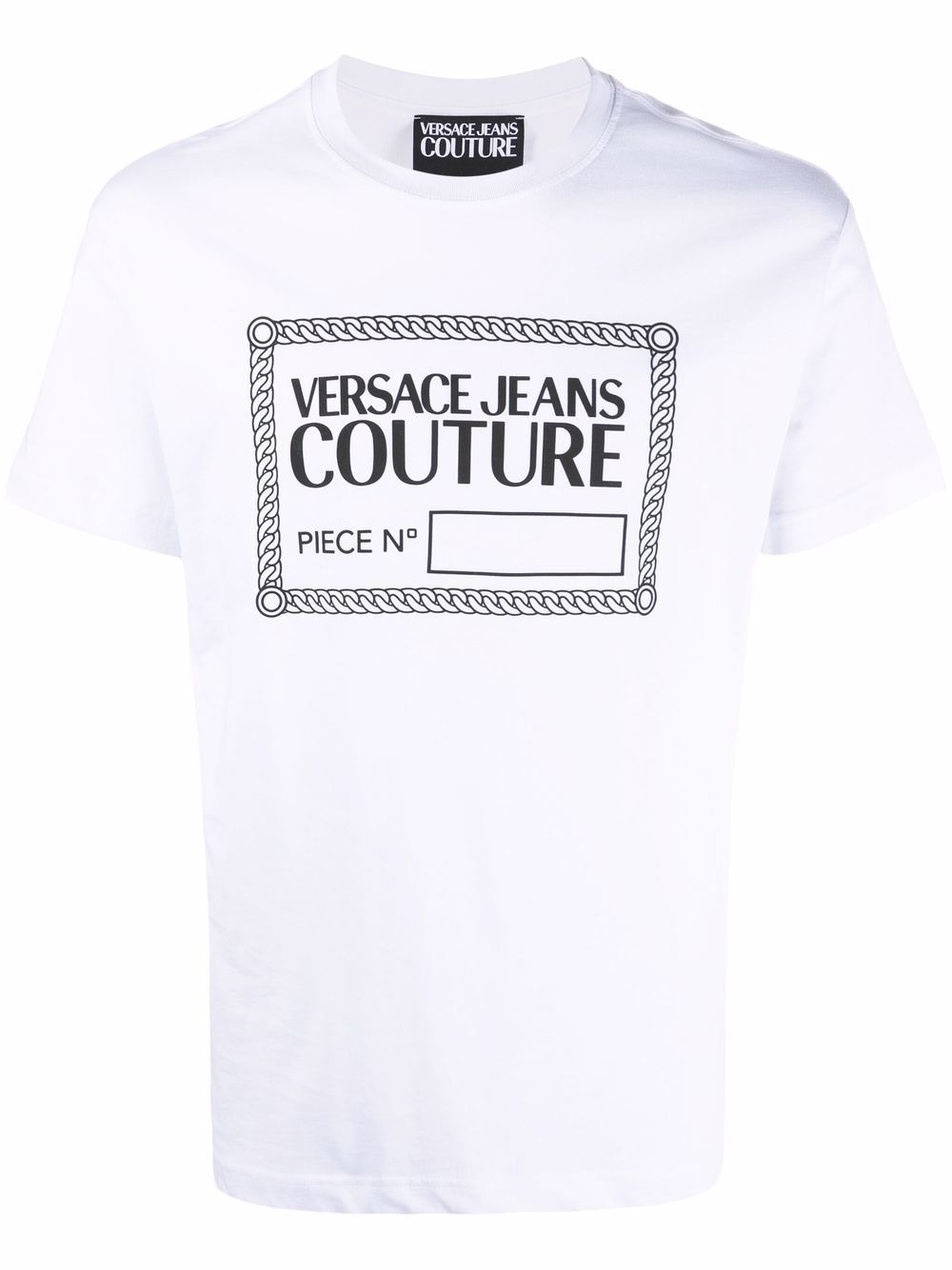 Versace Jeans Couture 范思哲 logo印花T恤 - 白色